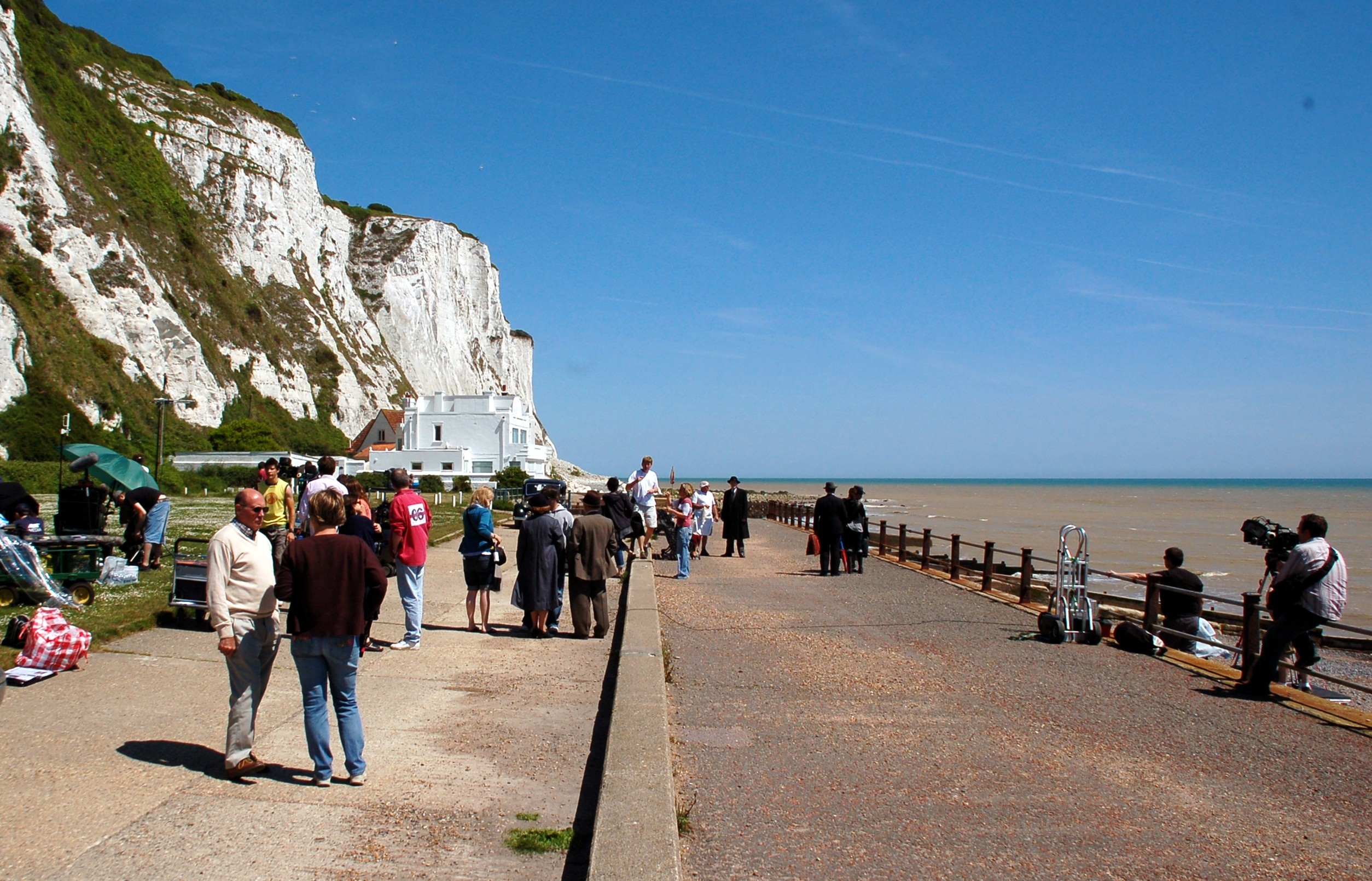 White Cliffs of Dover, Film and TV locations, Deal, Sandwich, 2510x1620 HD Desktop