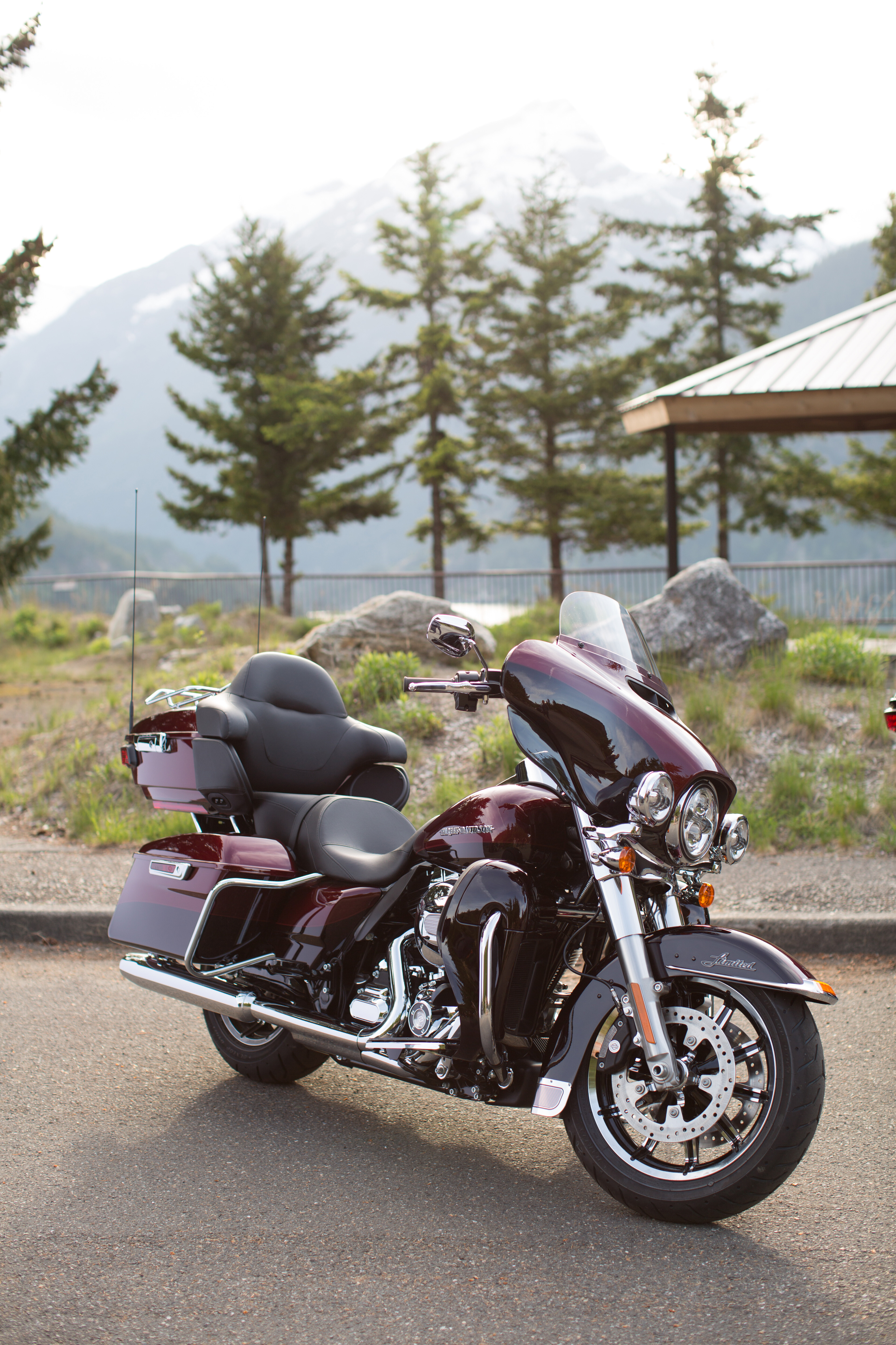 Harley-Davidson Ultra Limited, Ultimate touring motorcycle, Comfortable ride, Stylish design, 3840x5760 4K Phone