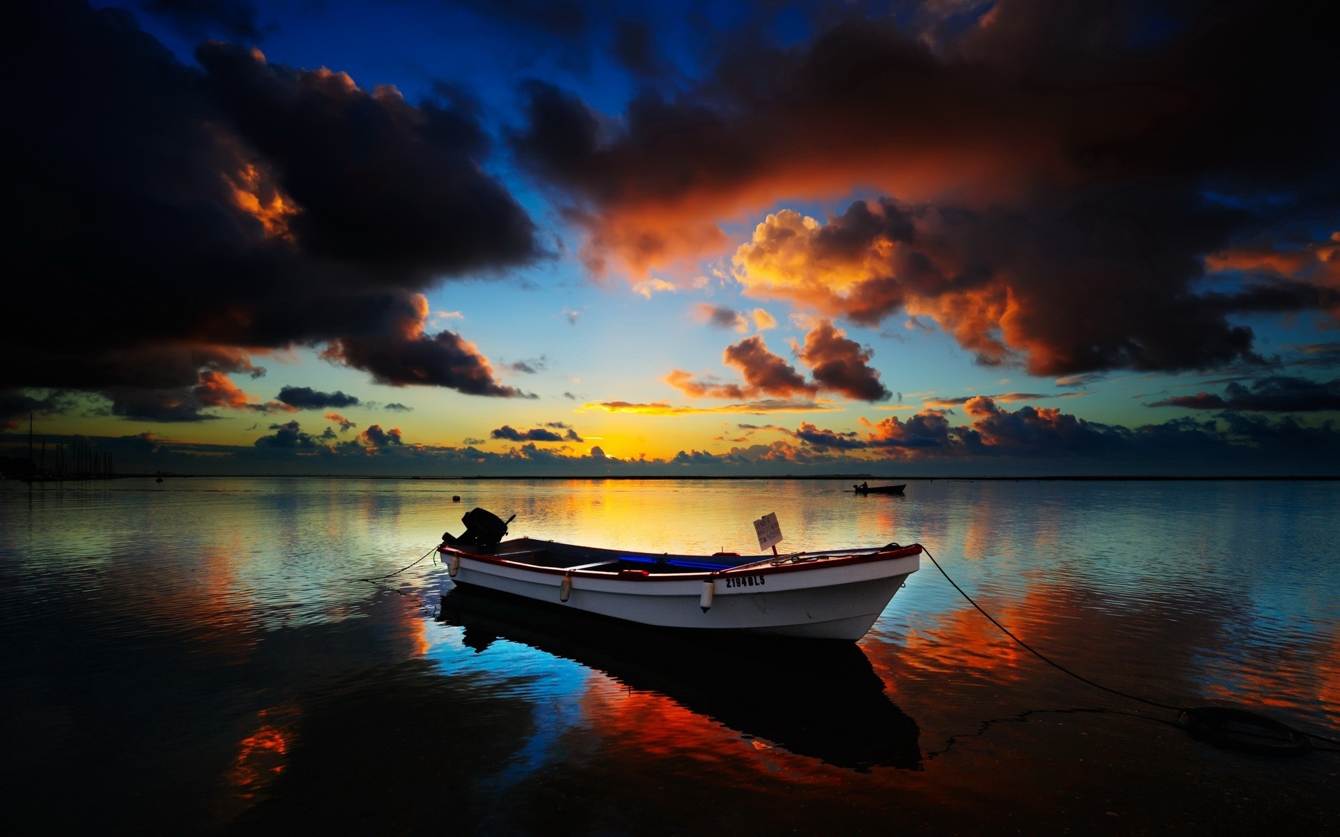 Boat: Lake, A vessel not large enough to referred as a ship. 1920x1200 HD Wallpaper.