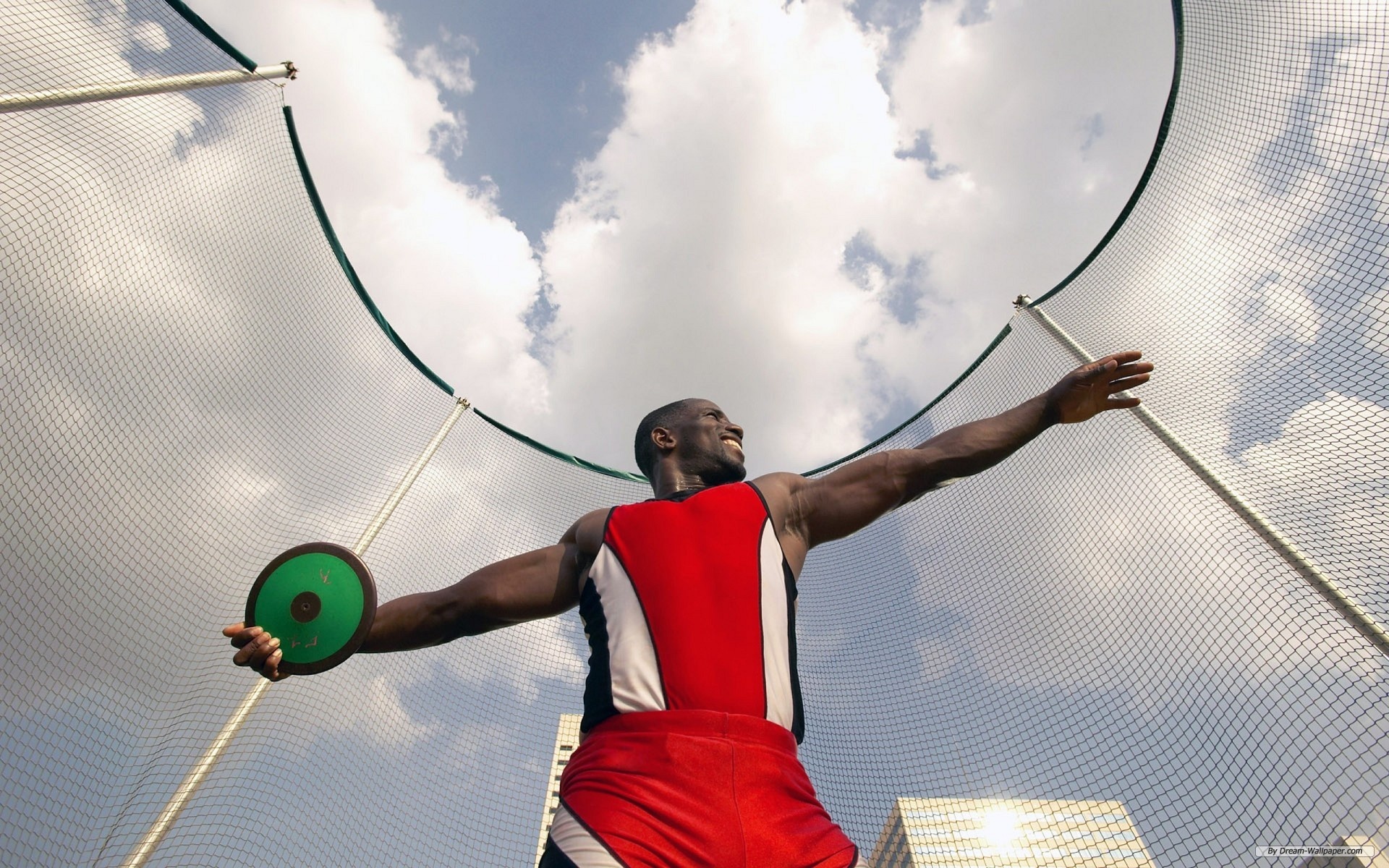 Discus Throw: Athletics, An event in track and field athletics in which an athlete throws a heavy disk. 1920x1200 HD Wallpaper.