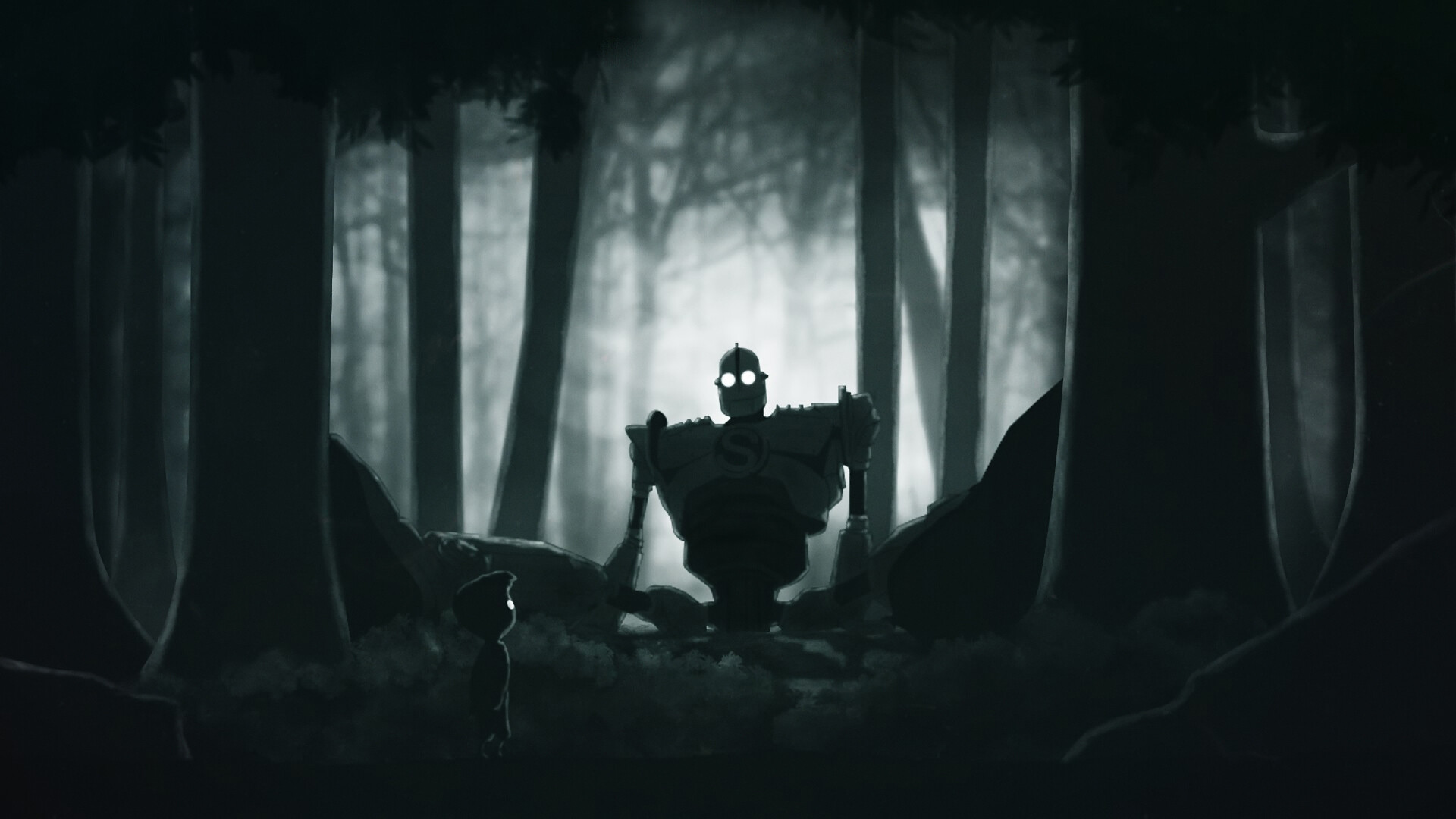 Limbo: The game was selected as the 2010 Annie Award for Best Animated Video Game. 1920x1080 Full HD Background.