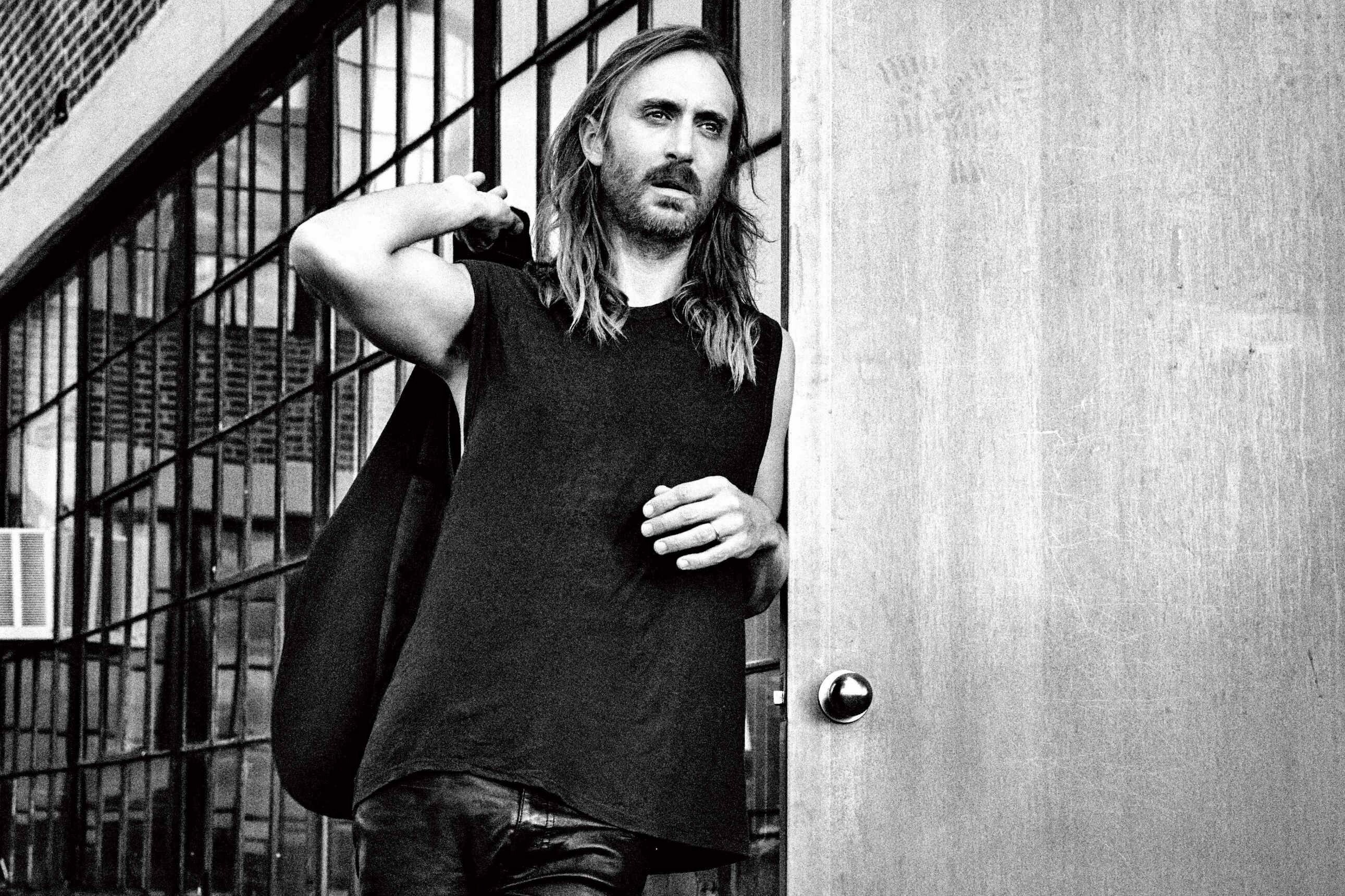 David Guetta: Chart-toppers One Love and Nothing But the Beat, Black and white. 2590x1720 HD Wallpaper.