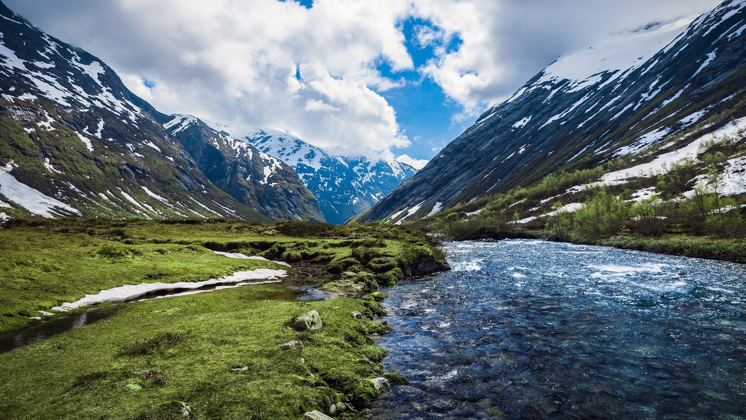Scenery, Norway landscapes, Picturesque, Scandinavian beauty, 2560x1440 HD Desktop