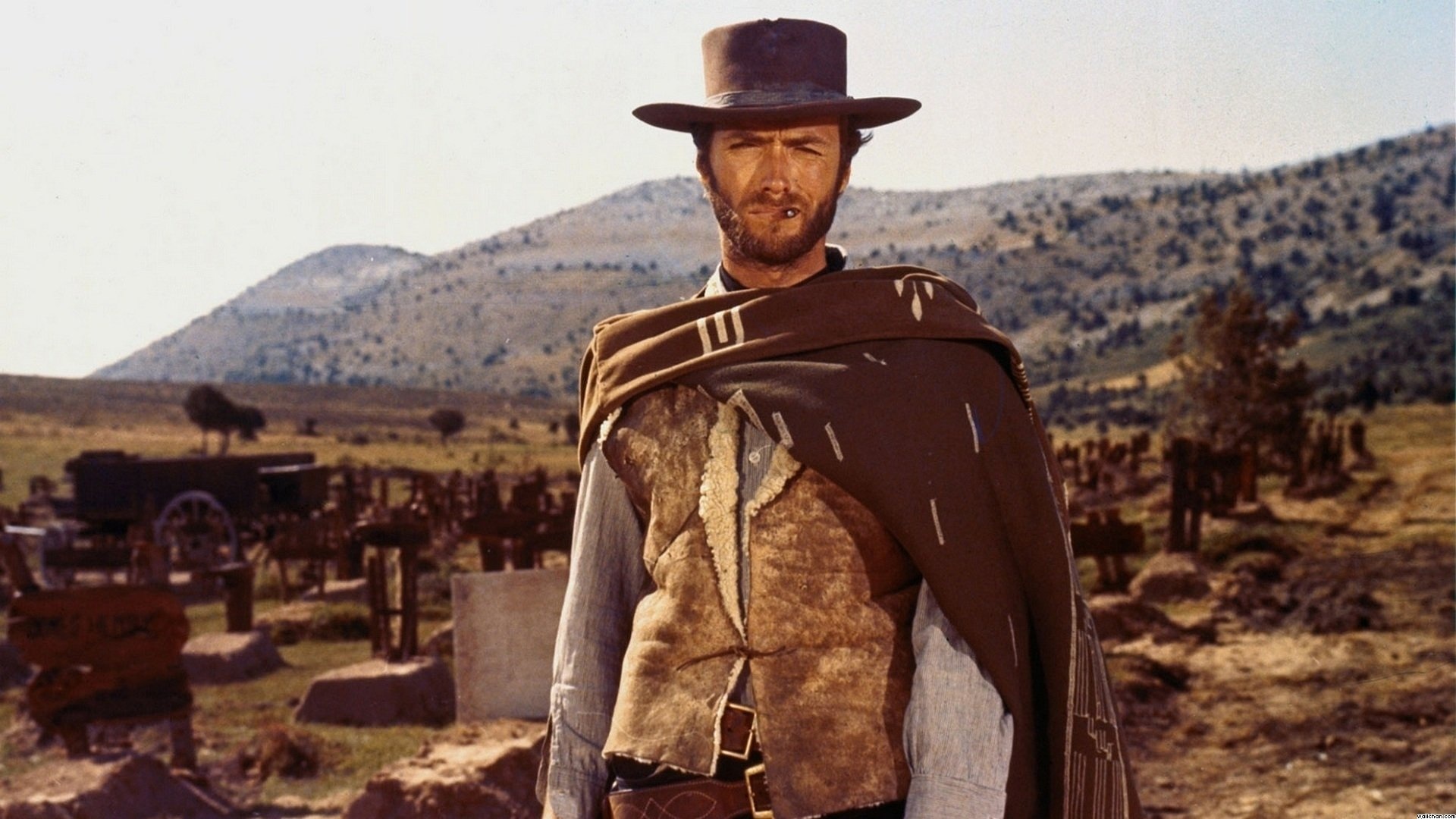 The Good, The Bad And The Ugly, Clint Eastwood, Iconic actor, Western genre, 1920x1080 Full HD Desktop