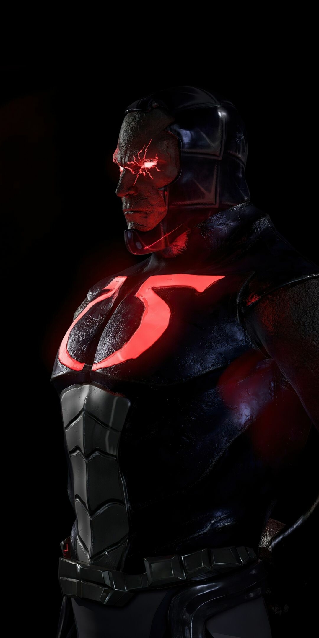 DC Villain: Darkseid, Formerly known as Uxas, Superheroes. 1080x2160 HD Wallpaper.