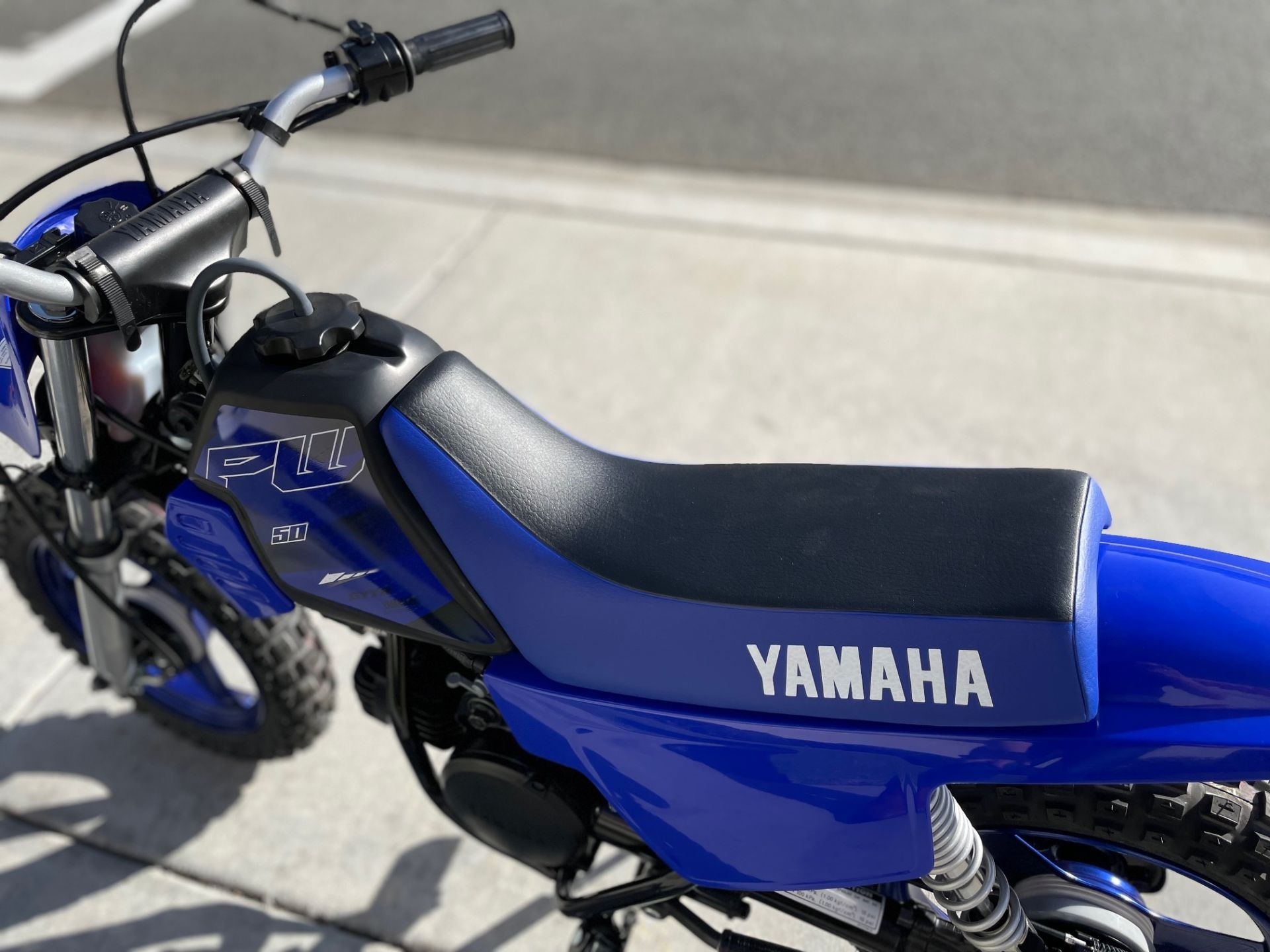 Yamaha PW50, 2022 Yamaha PW50, Team Yamaha Blue, 1920x1440 HD Desktop