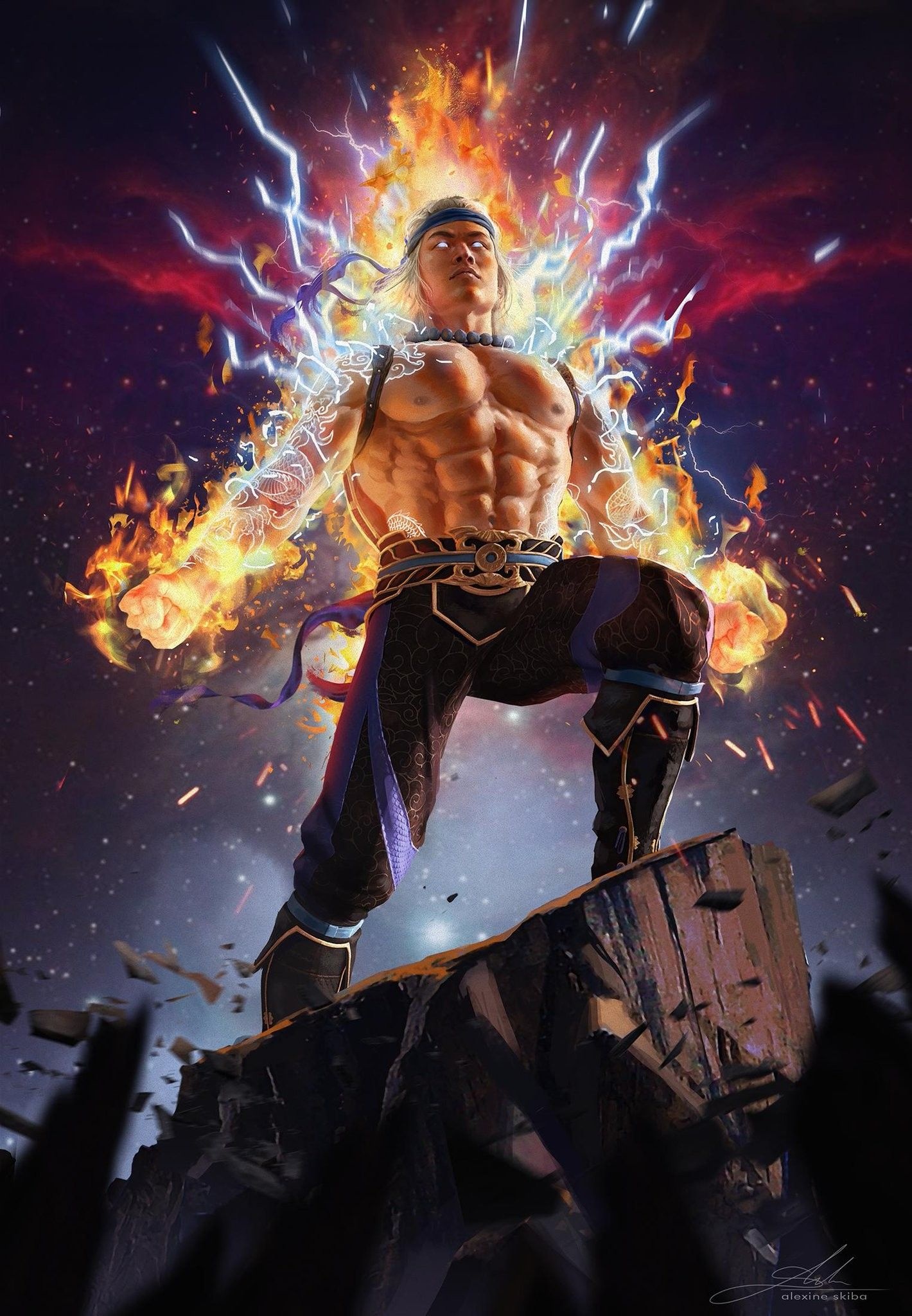Lightning god Liu Kang, Mortal Kombat foto, Movies, Fanpop, 1420x2050 HD Phone