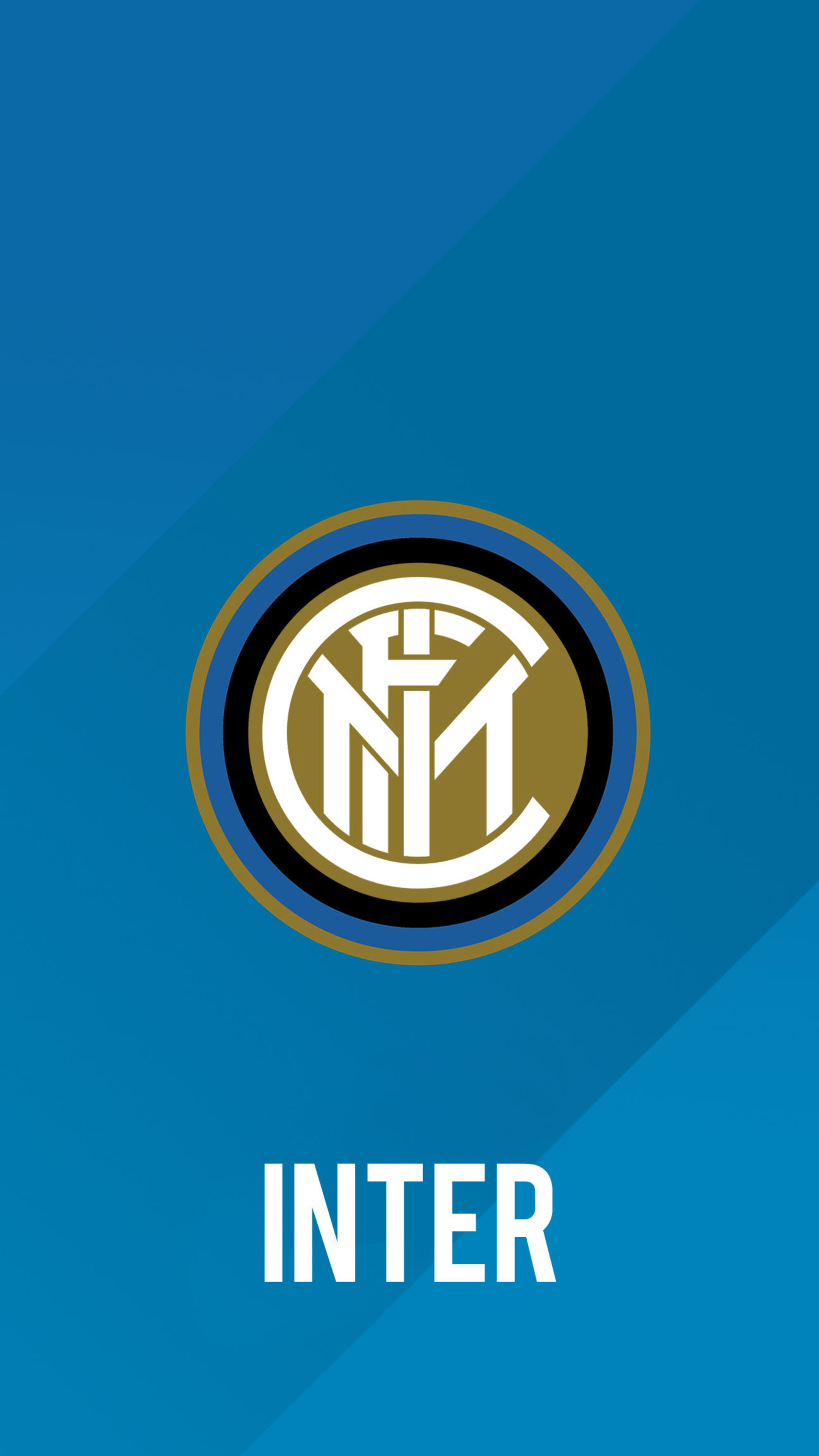 Inter: The only Italian club never to have been relegated to a league below the country's top division, Serie A. 2160x3840 4K Wallpaper.