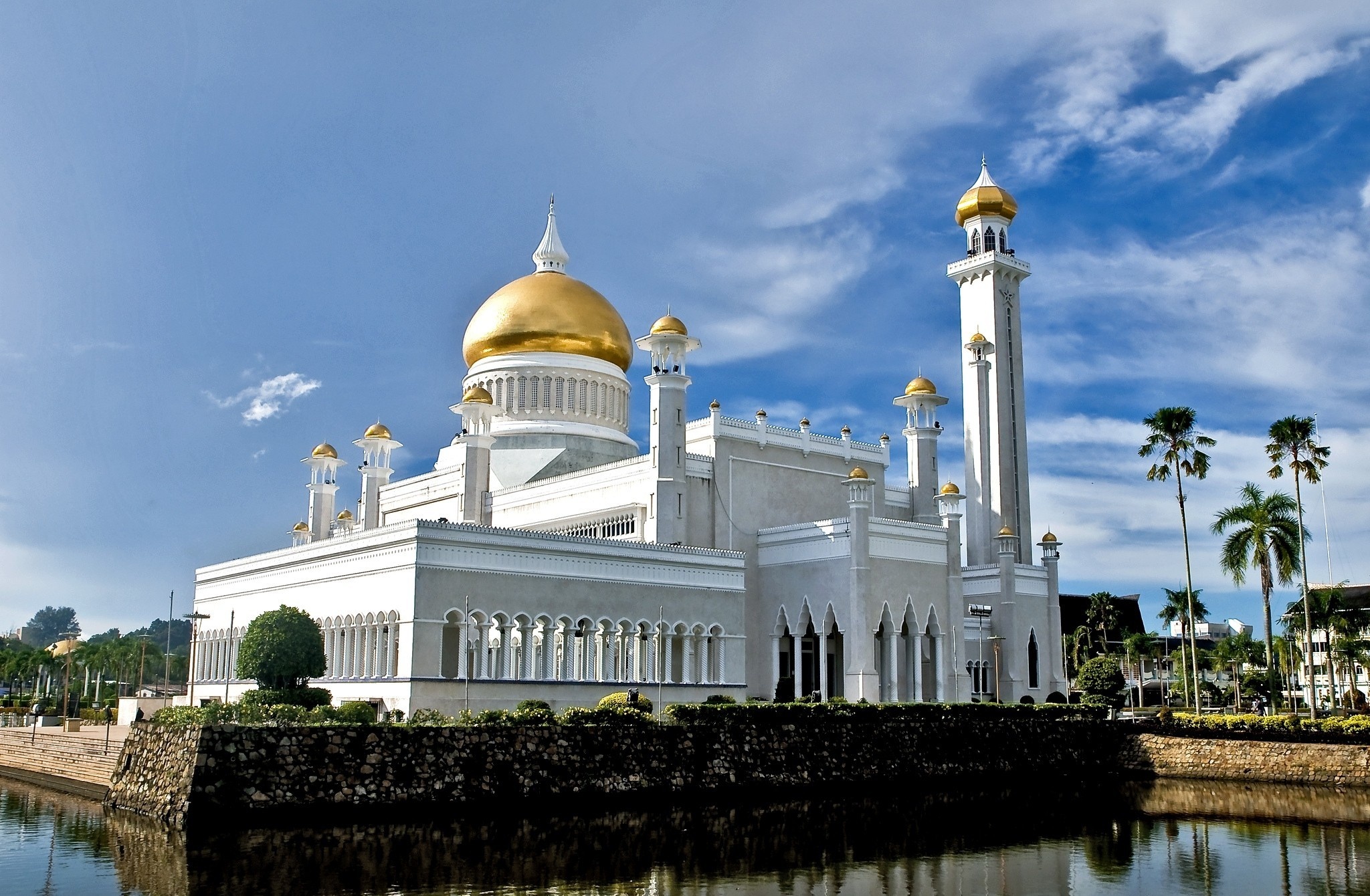 Brunei travels, Omar Ali Saifuddin Mosque, Brunei HD, Wallpaper background, 2050x1340 HD Desktop