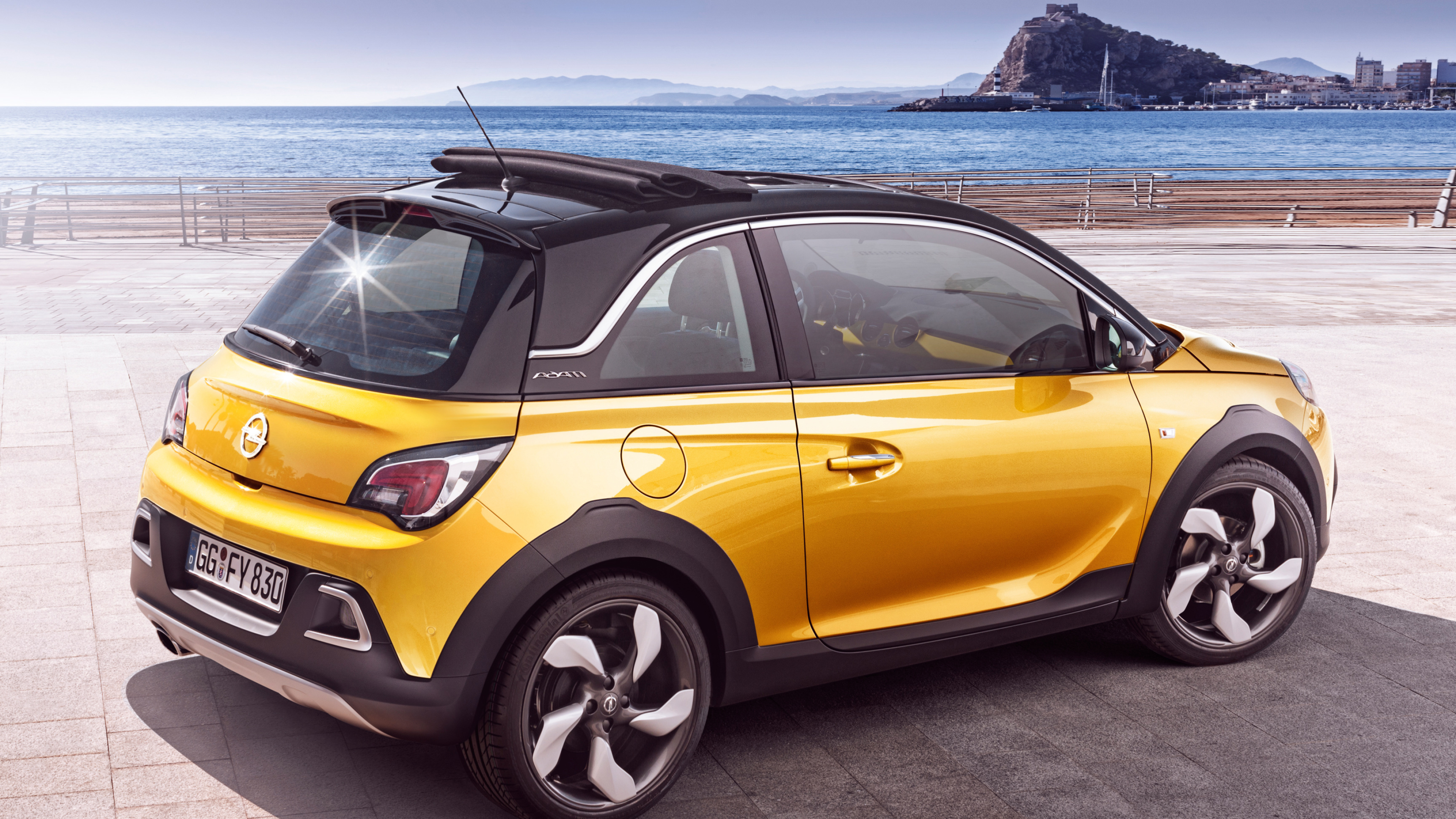Opel Adam, Cars desktop wallpapers, Funky design, Urban car, 3840x2160 4K Desktop