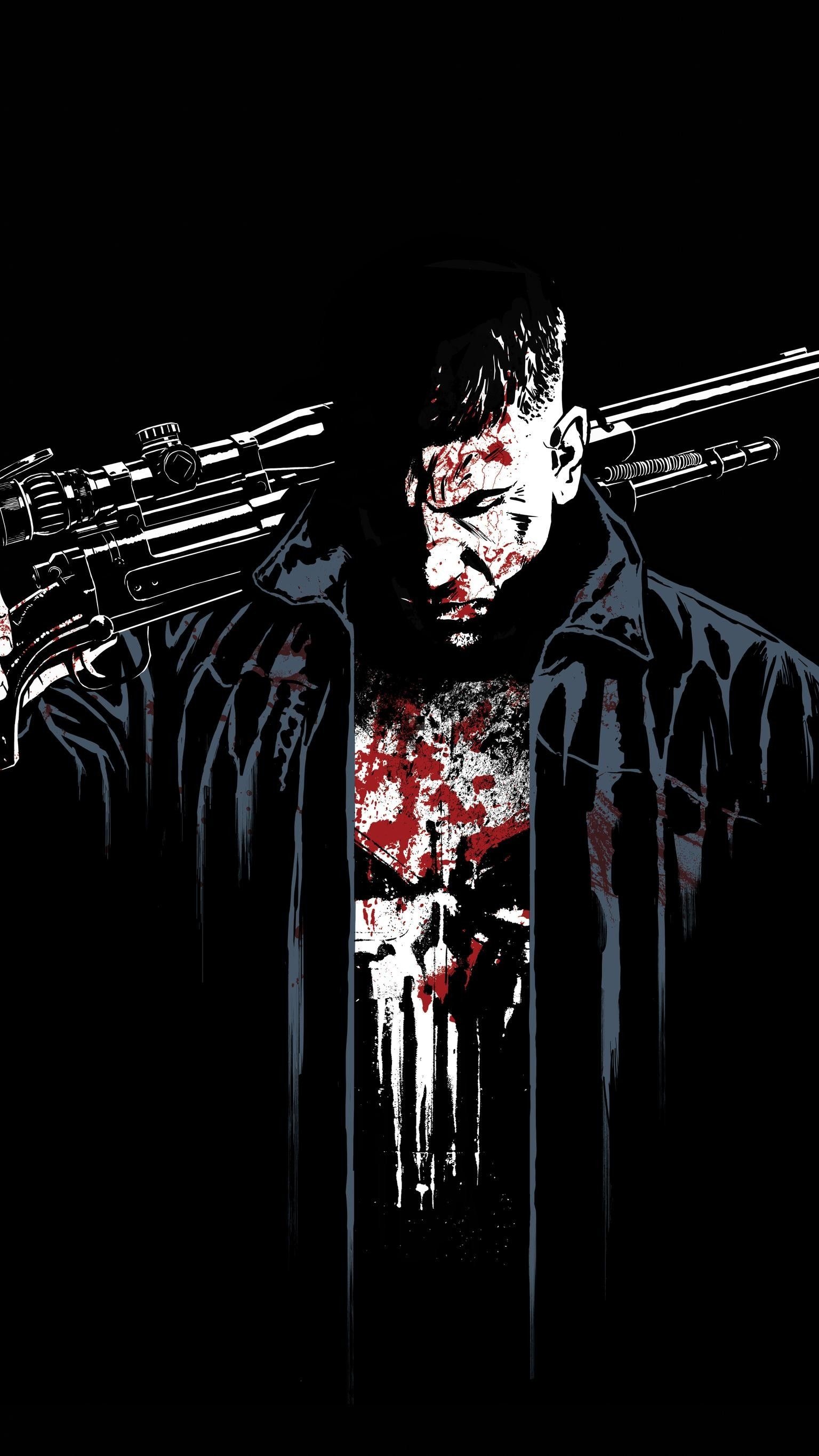 The Punisher TV Series, cool punisher wallpapers, cool punisher backgrounds, 1540x2740 HD Phone