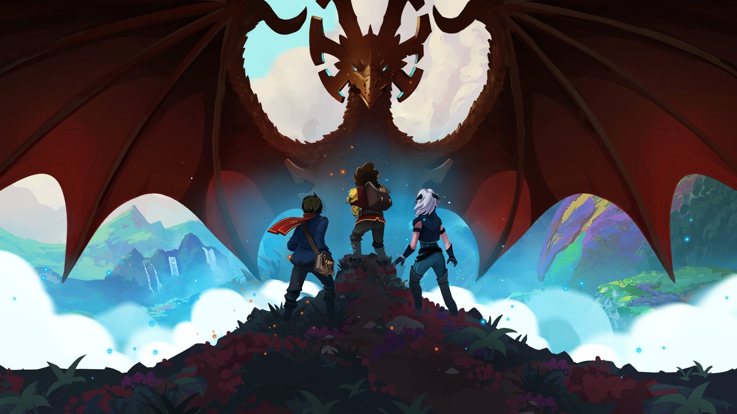The Dragon Prince, Breathtaking art, Captivating characters, Epic wallpapers, 2560x1440 HD Desktop