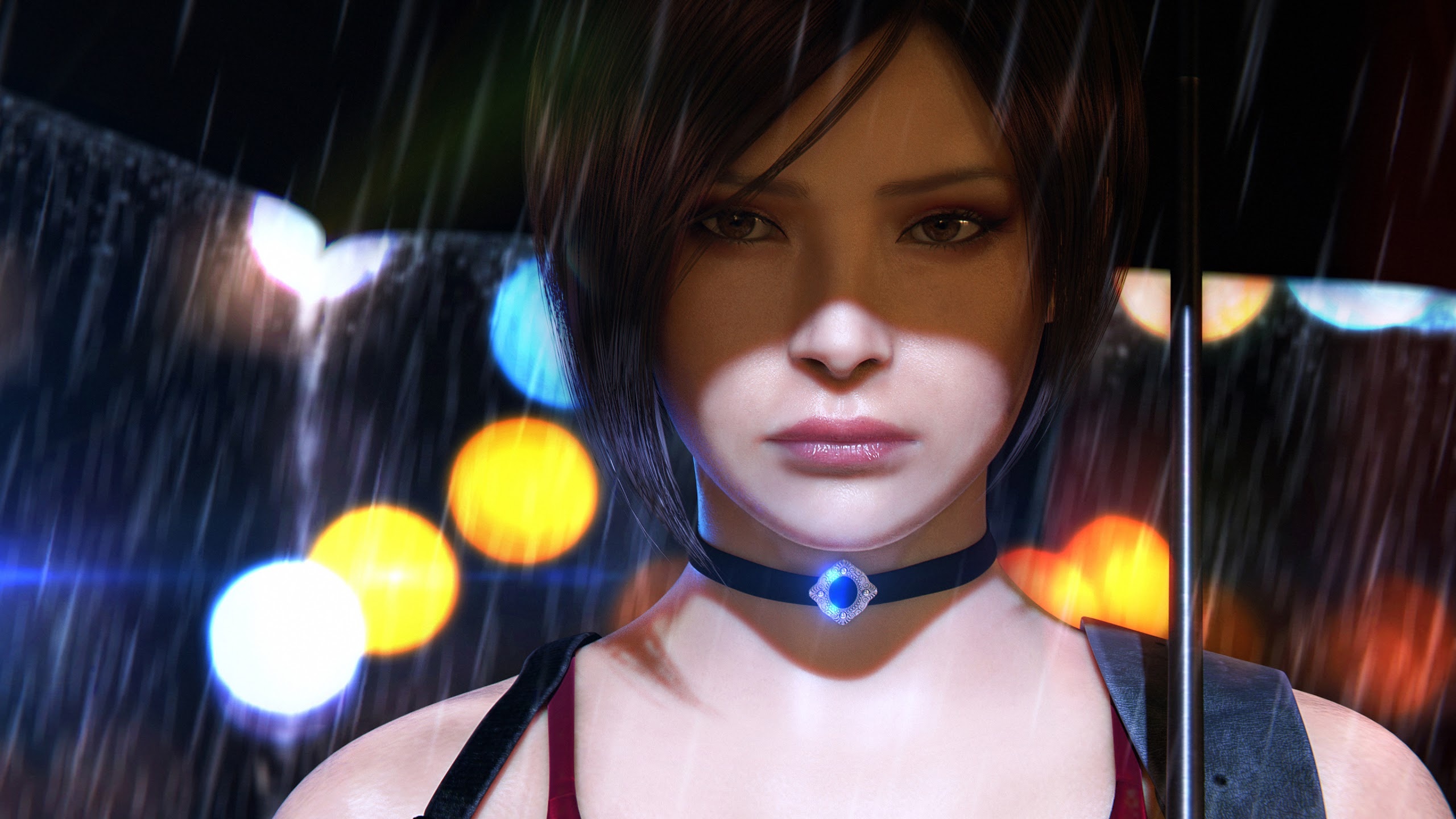 Ada Wong, Resident Evil 2, Action-packed wallpaper, Gaming heroine, 2560x1440 HD Desktop