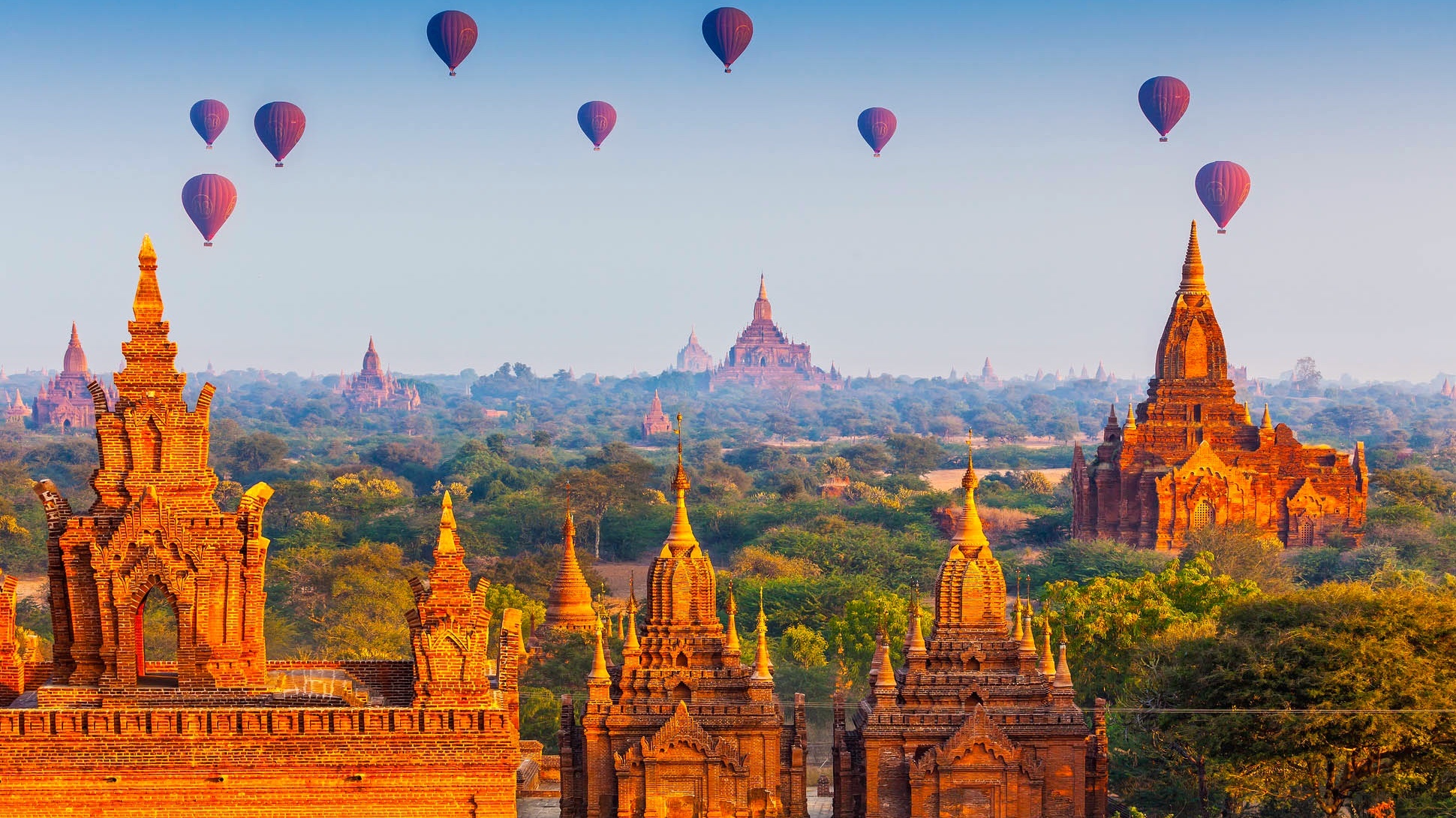 Bagan's highlights, Myanmar tour, Cultural exploration, 1940x1090 HD Desktop