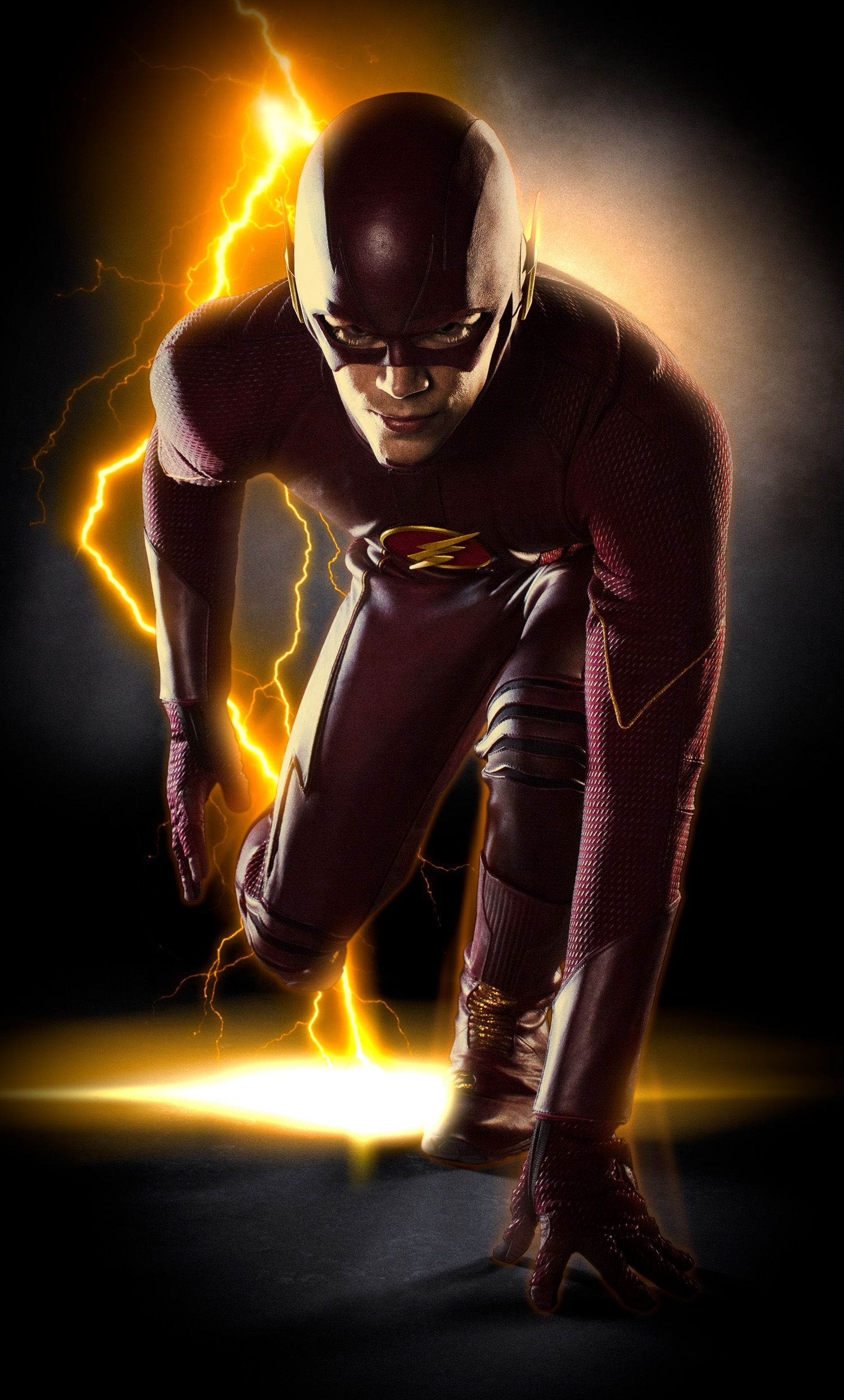 Grant Gustin: The Flash, TV series, An American superhero television series airing on The CW. 1500x2490 HD Wallpaper.