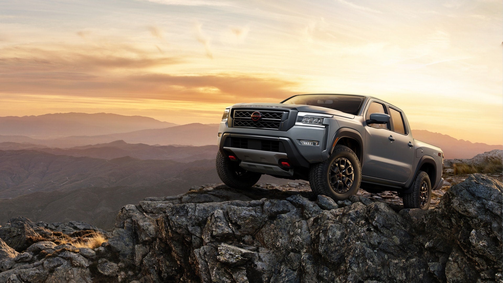 Nissan Frontier, Powerful pickup truck, Tough exterior, Reliable performance, 1920x1080 Full HD Desktop