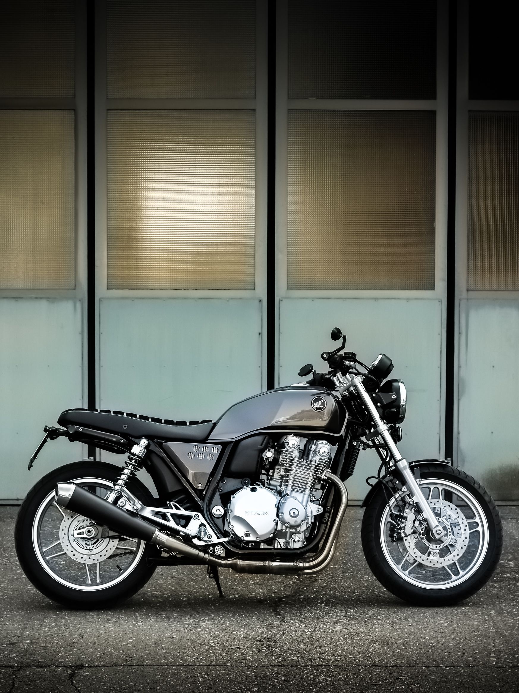 Honda CB1100, Artistic details, Motorcycle masterpiece, Perfect blend, 1750x2340 HD Phone