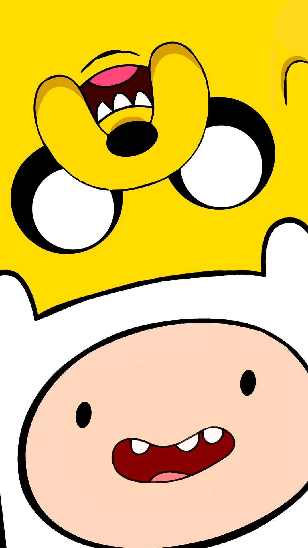 Finn and Jake wallpapers, Cartoon characters, Adventure Time backgrounds, Animated series, 1080x1920 Full HD Handy