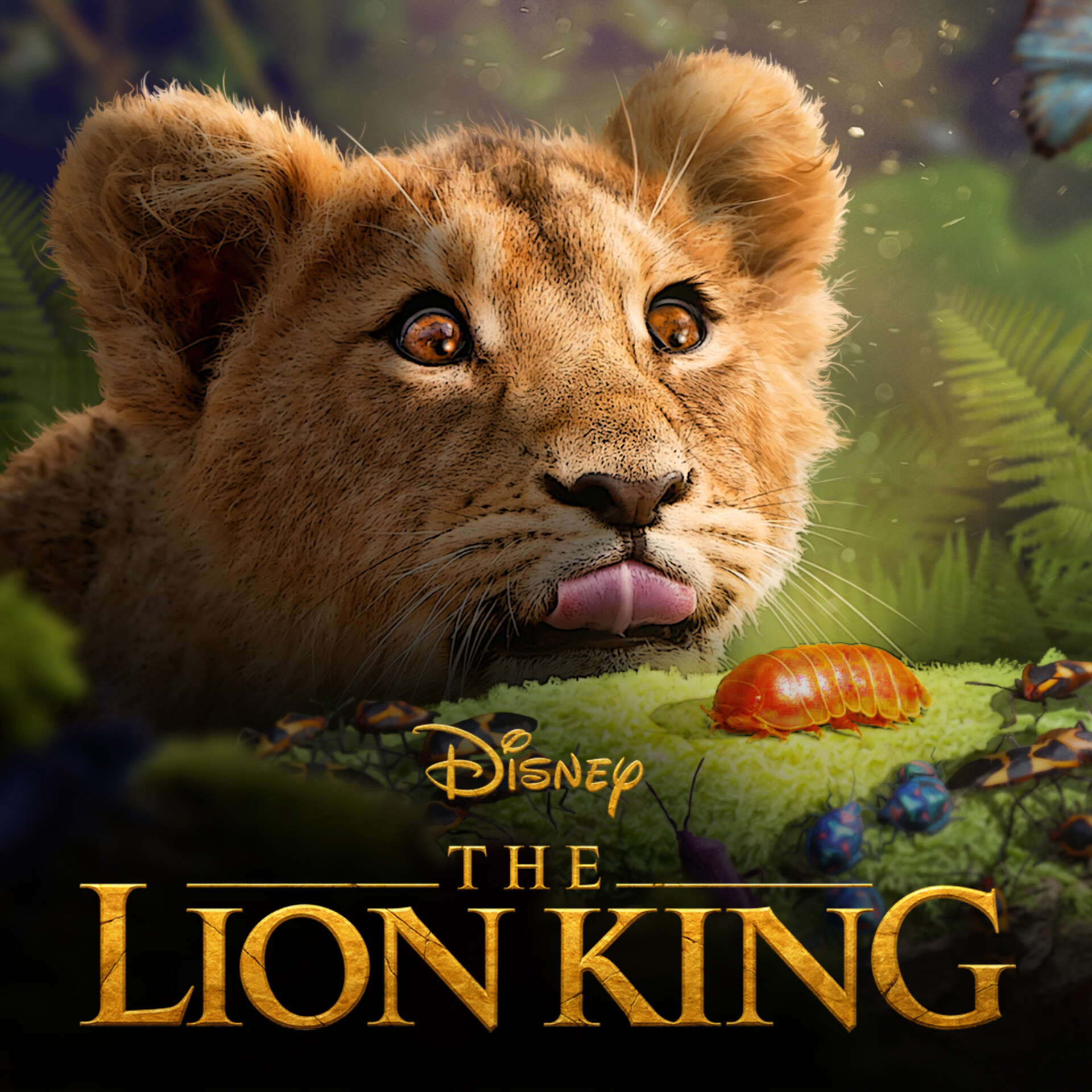 The Lion King movie, Artistic interpretation, Captivating visuals, Disney's masterpiece, 1920x1920 HD Phone