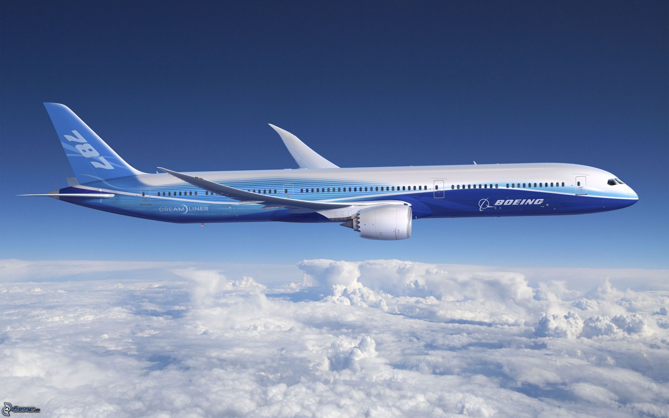 Boeing 787, Dreamliner, Cutting-edge technology, Modern aircraft, 2560x1600 HD Desktop
