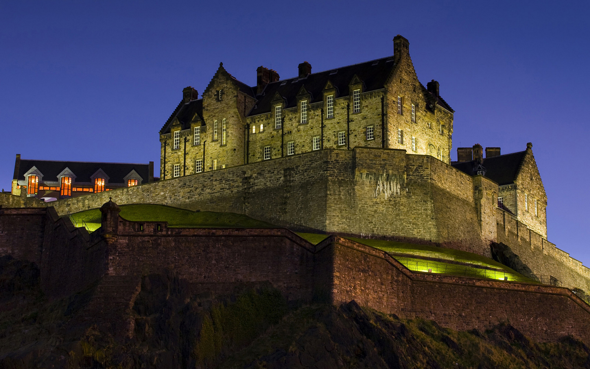 Edinburgh, Scotland, Travels, Castle, 1920x1200 HD Desktop