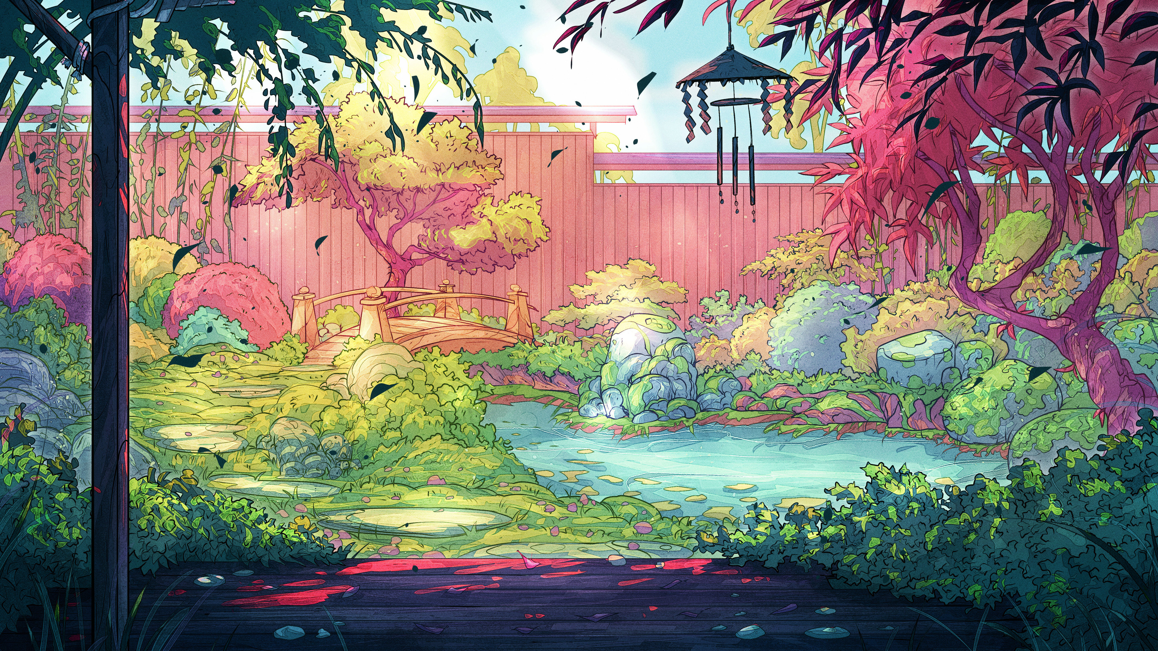 Studio Ghibli: Multiple times the Animage Grand Prix award winners. 3840x2160 4K Background.