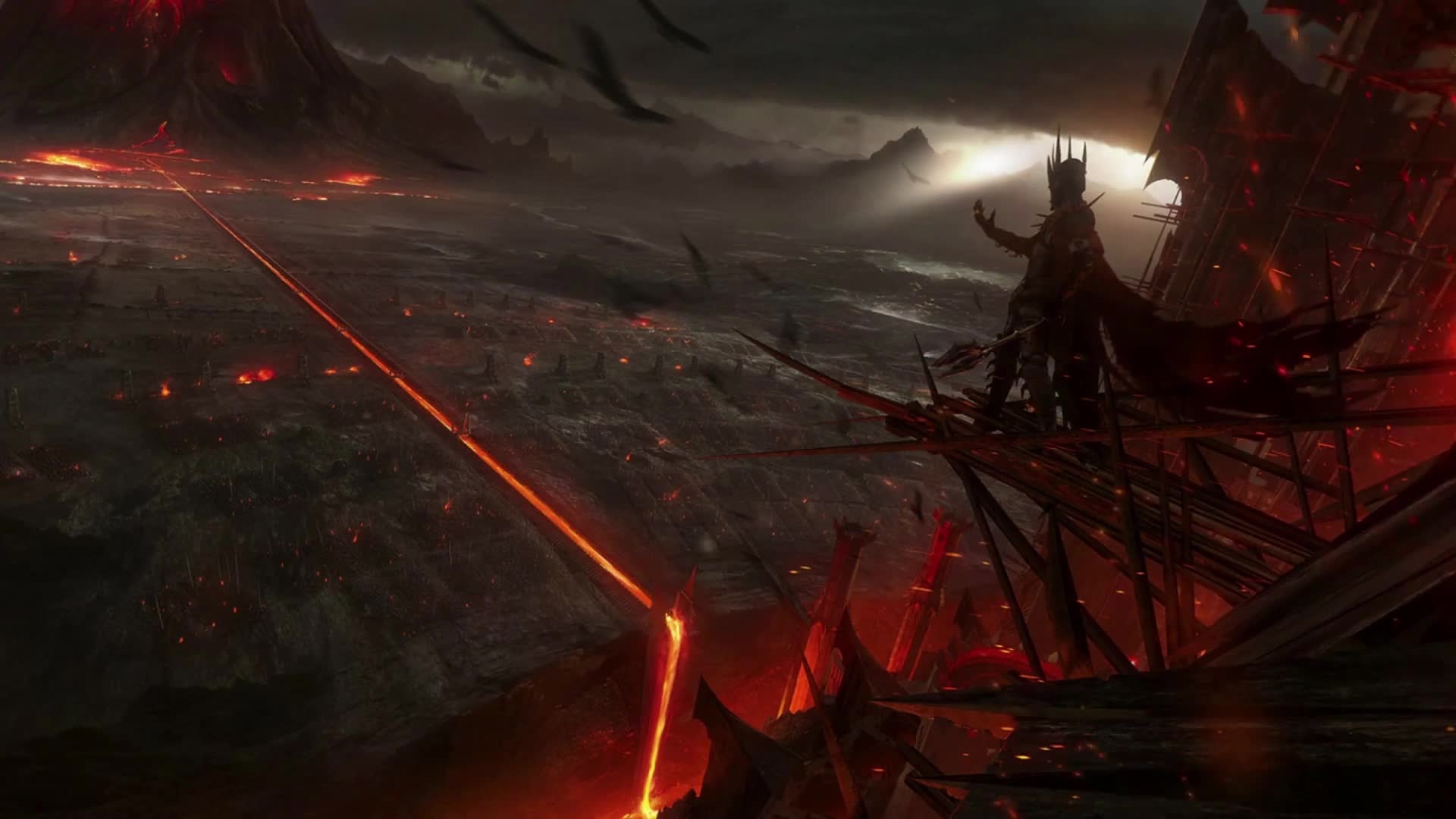 Sauron, Lord of the Rings game, Live desktop wallpapers, 1920x1080 Full HD Desktop