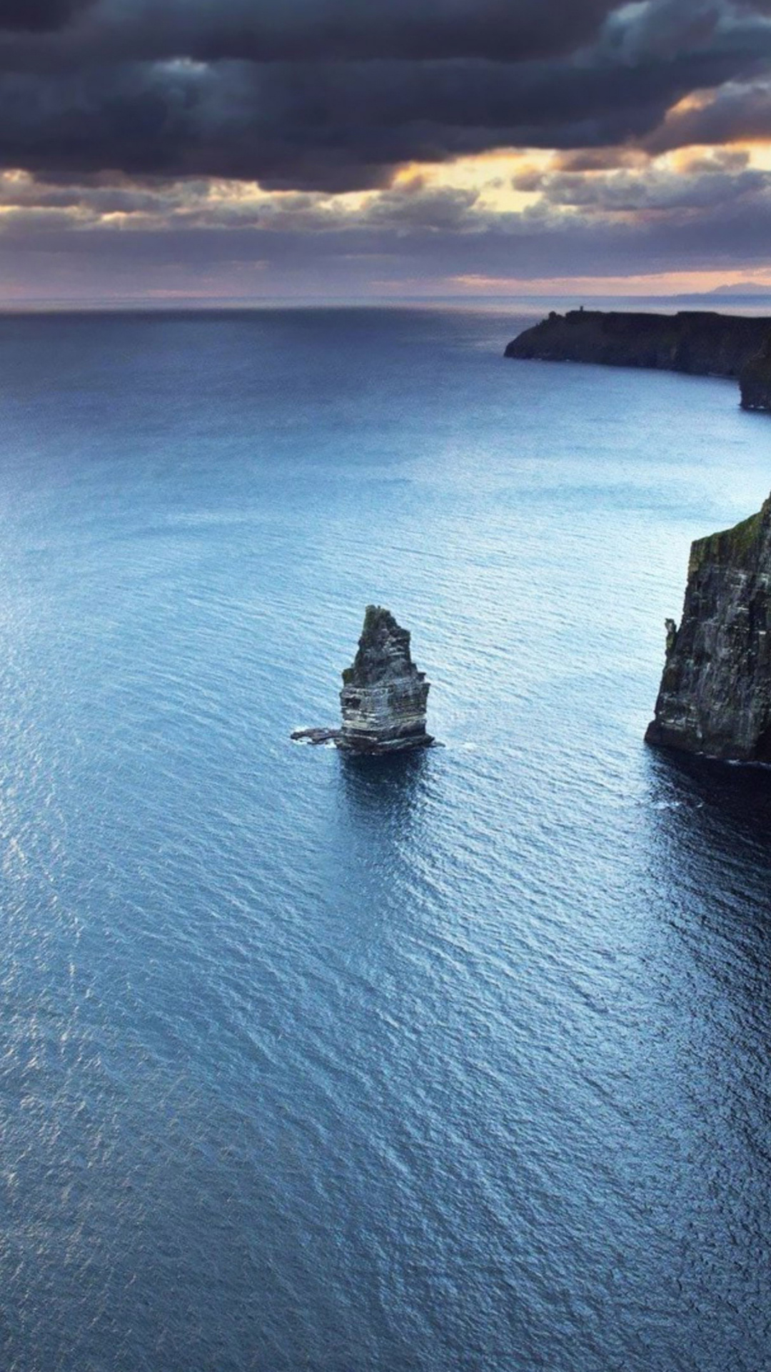 Aran Islands, Cliffs of Moher sunset, Desktop wallpaper, 1080x1920 Full HD Handy