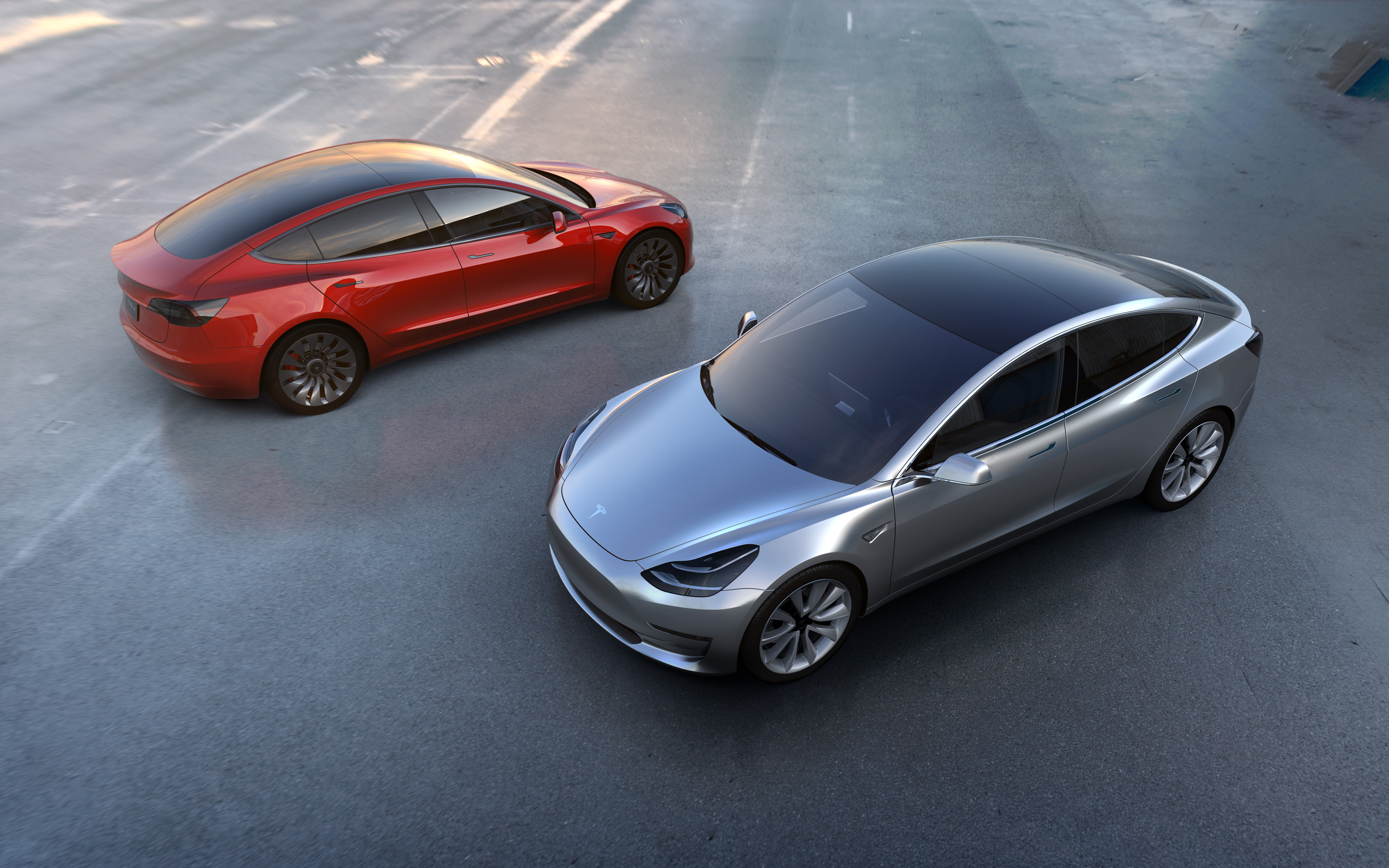 Tesla Model 3, Stunning wallpapers, Electric car, Tesla, 2880x1800 HD Desktop