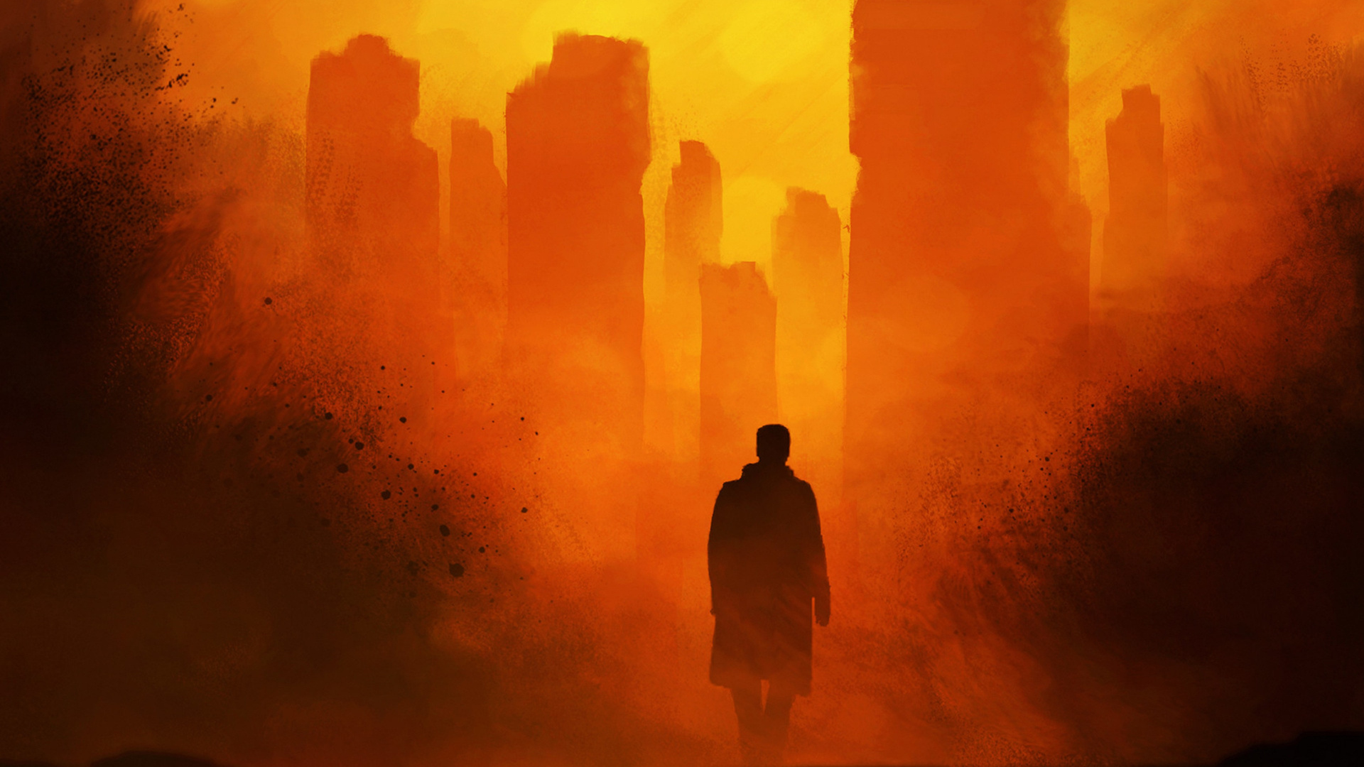 Free download Blade Runner 2049 city artwork, High resolution wallpapers, Stunning stock images, 1920x1080 Full HD Desktop