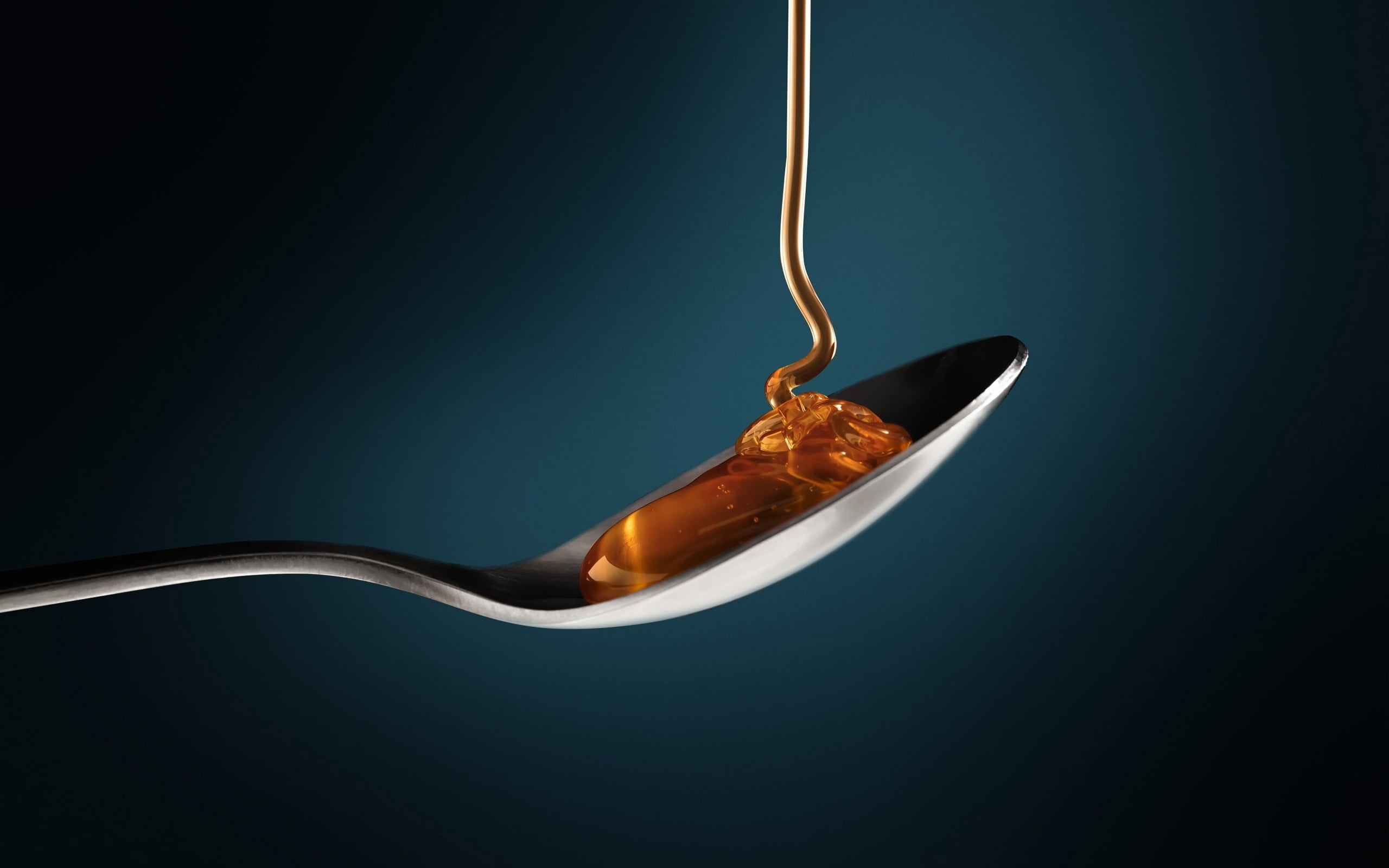 Honey syrup, Natural sweetness, Gourmet condiment, Bee's gold, 2560x1600 HD Desktop