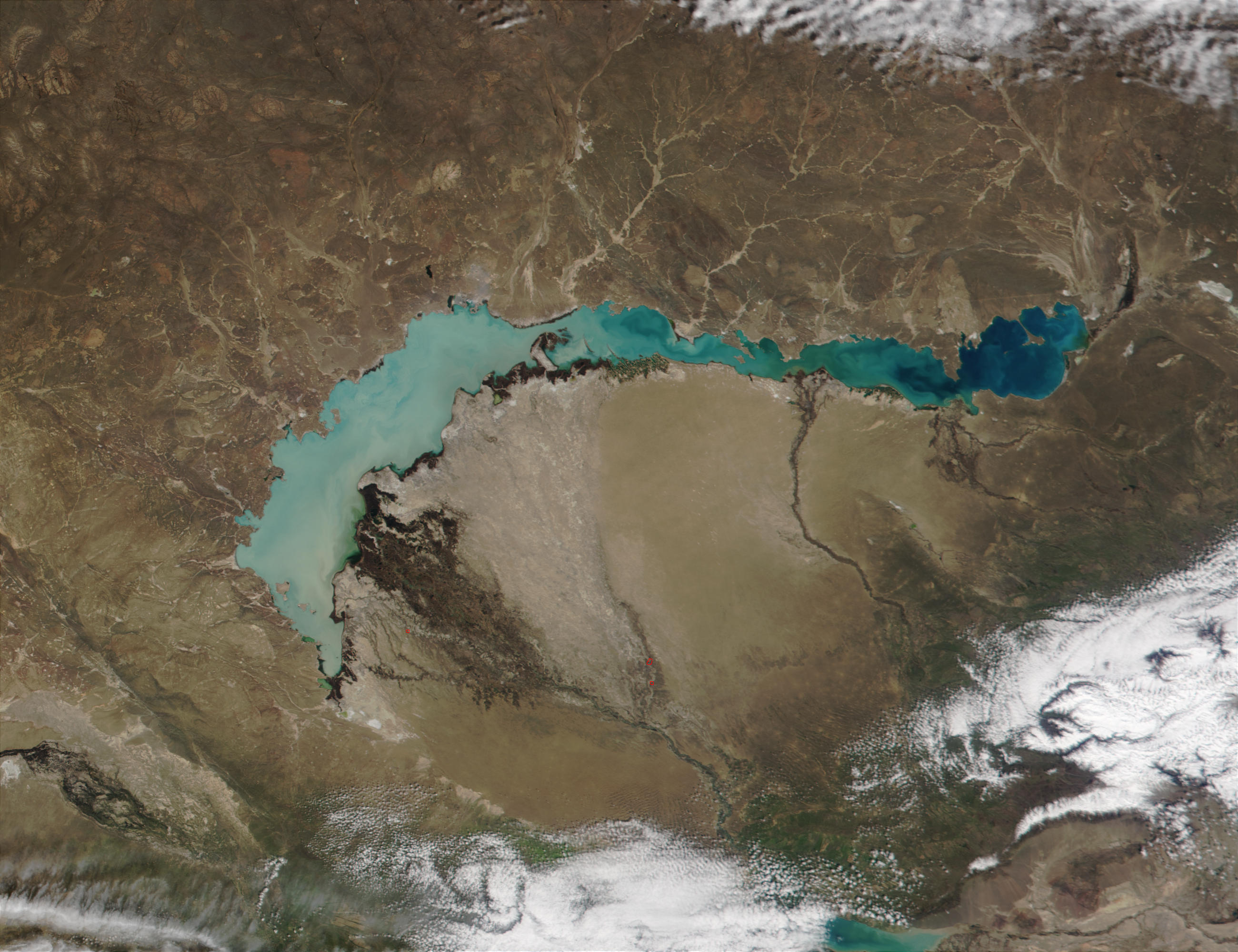 Balkhash Lake, Travels, Lake Balkhash, Kazakhstan, 2600x2000 HD Desktop