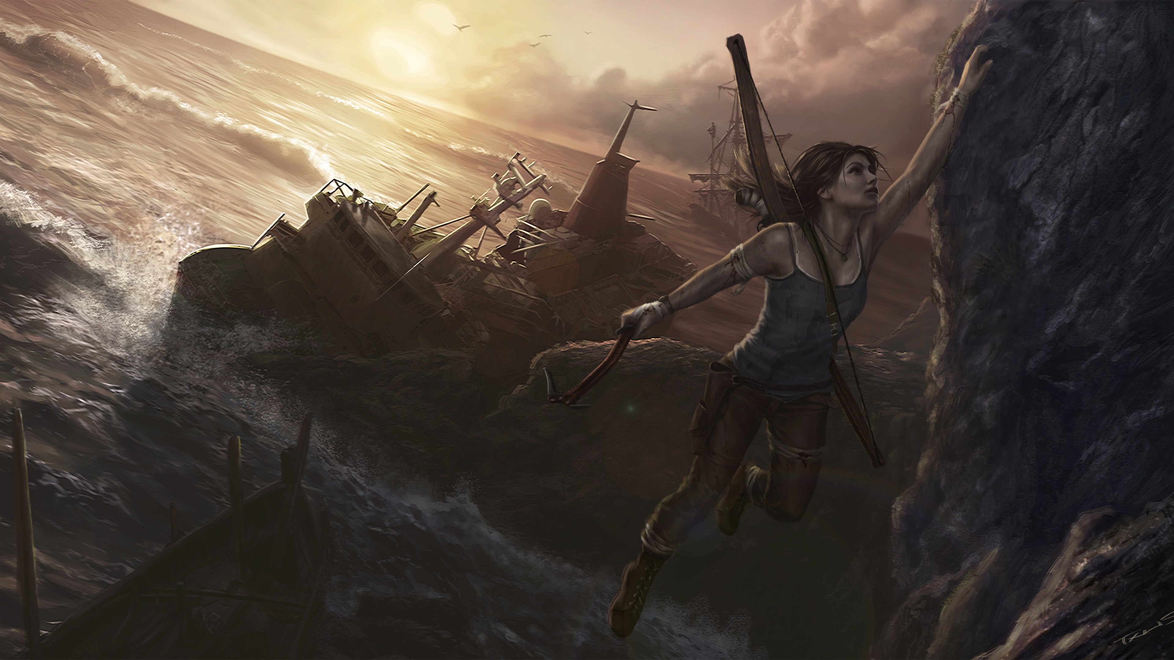 Tomb Raider HD wallpapers, Lara Croft wallpaper, 3840x2160 4K Desktop