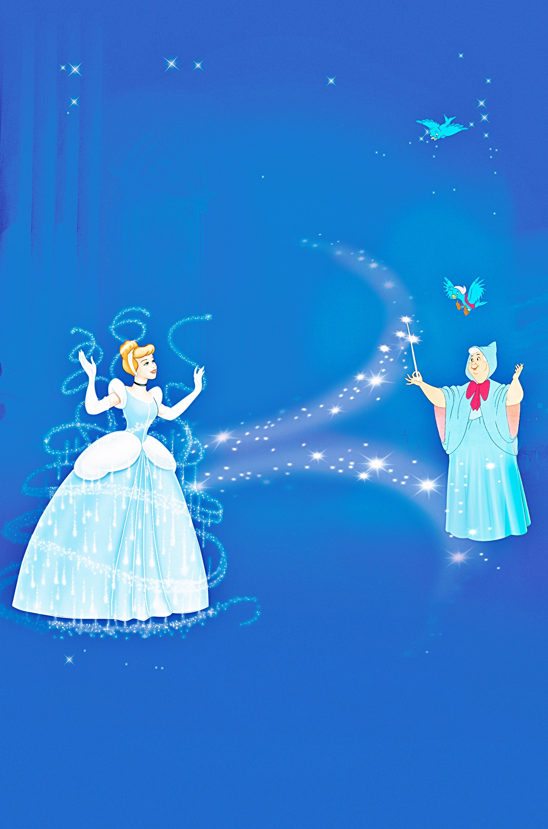 Walt Disney posters, Cinderella characters, Fanpop fan art, Disney enchantment, 1910x2900 HD Handy