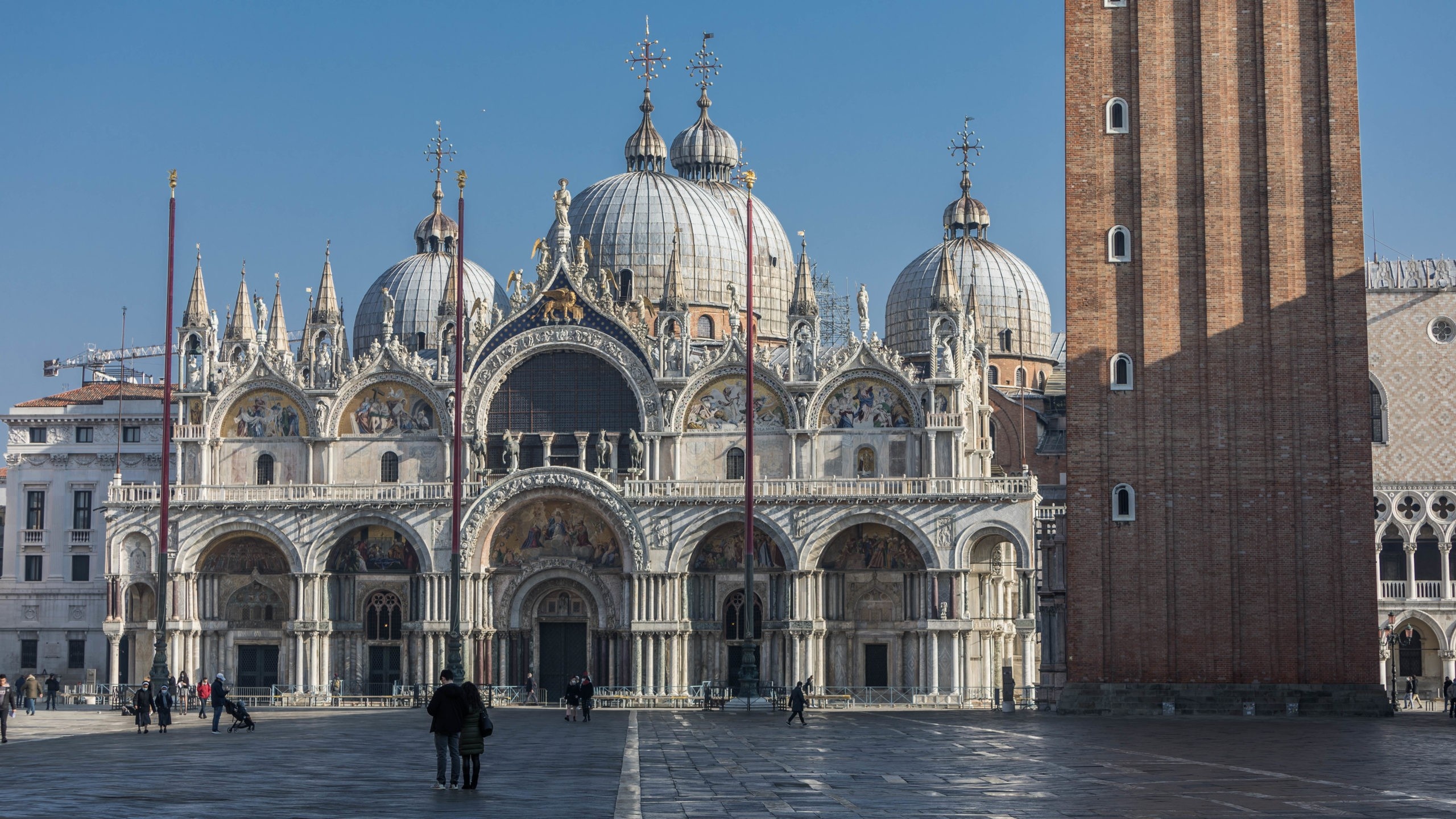 St. Mark's Basilica, Tanja Gunnar Baloo, World travelers, All about Venice, 2560x1440 HD Desktop