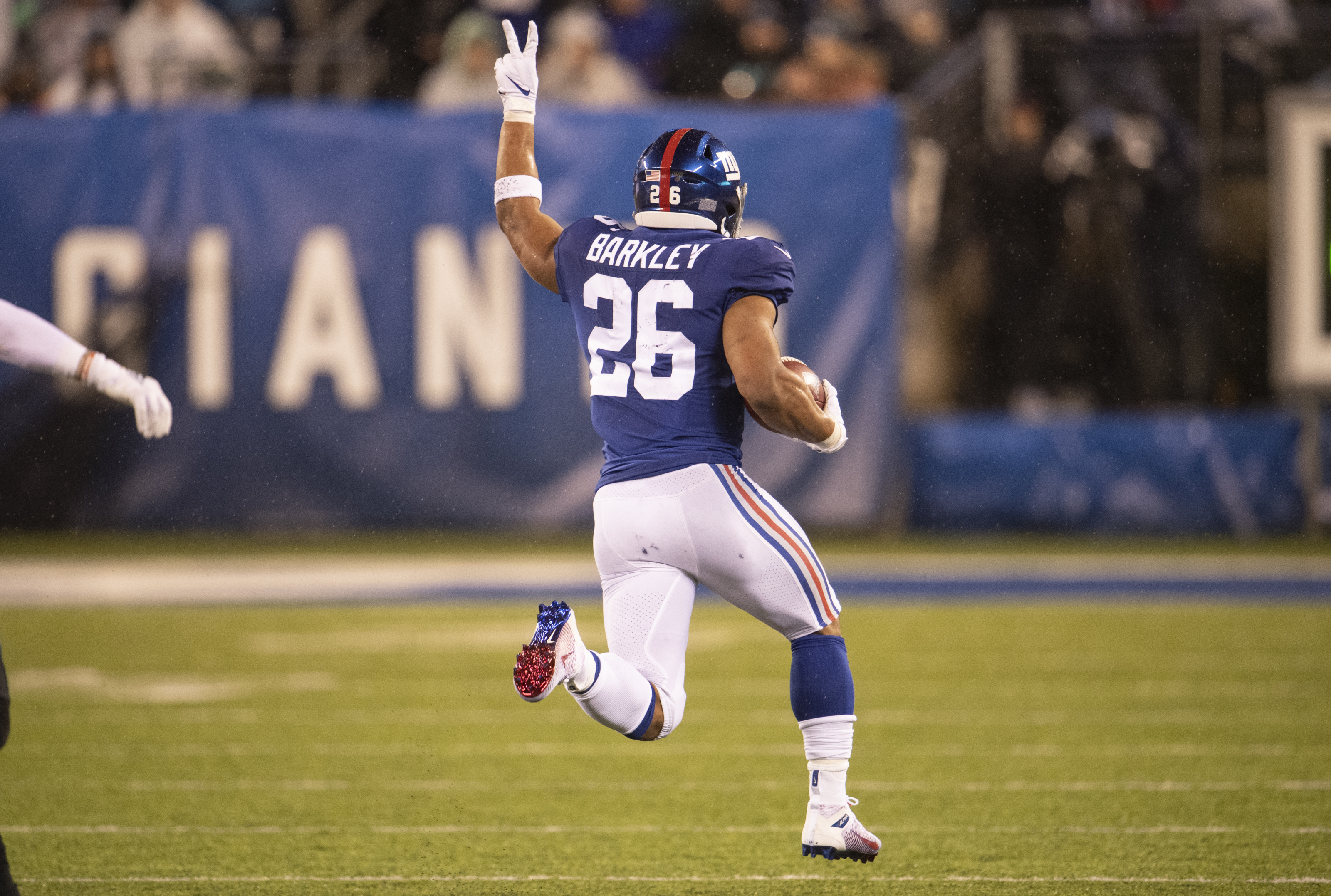 Saquon Barkley, Giants confirm, Torn ACL, Out for season, 3200x2160 HD Desktop