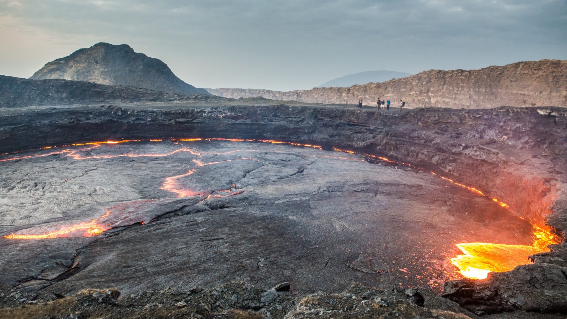 Erta Ale Volcano, Ethio travel and tours, Thrilling adventure, Danakil exploration, 1920x1080 Full HD Desktop