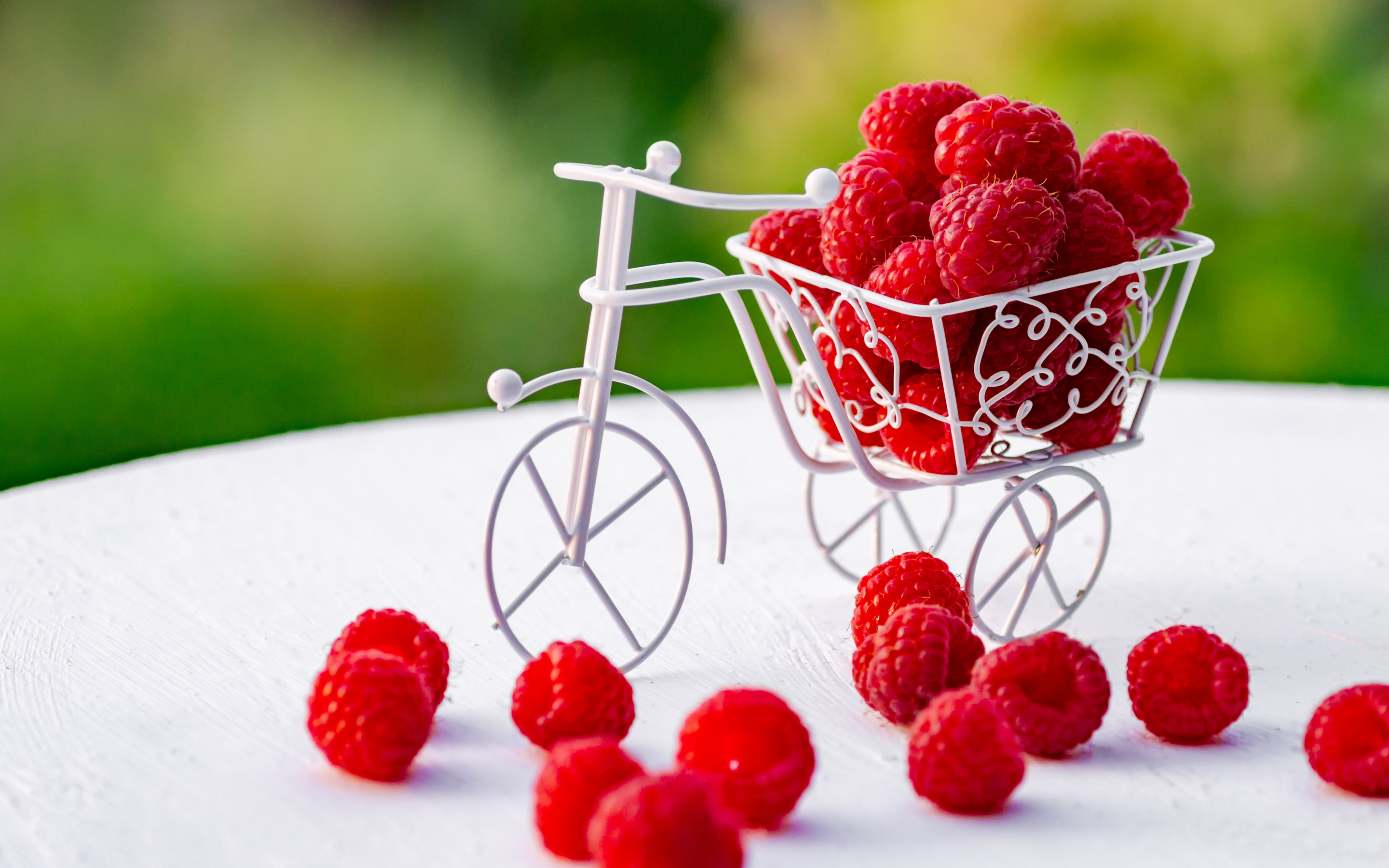 Luscious raspberry, Vibrant and refreshing, Nature's candy, Mouthwatering treat, 2880x1800 HD Desktop