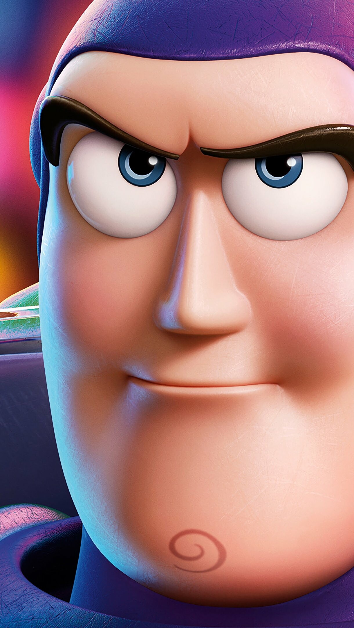Buzz Lightyear from Toy Story 4, Ultra HD 4k wallpaper, Legendary hero, Dynamic visuals, 1220x2160 HD Phone