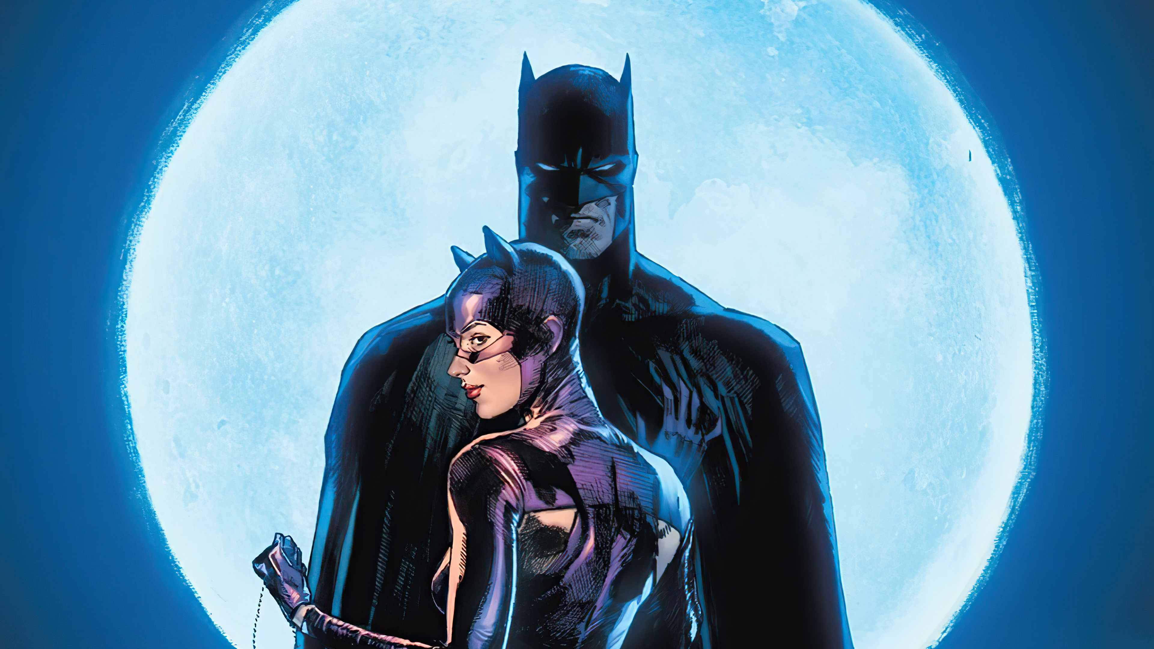 Catwoman: Love interest of superhero Batman, Infamous cat-burglar Selina Kyle. 3840x2160 4K Wallpaper.