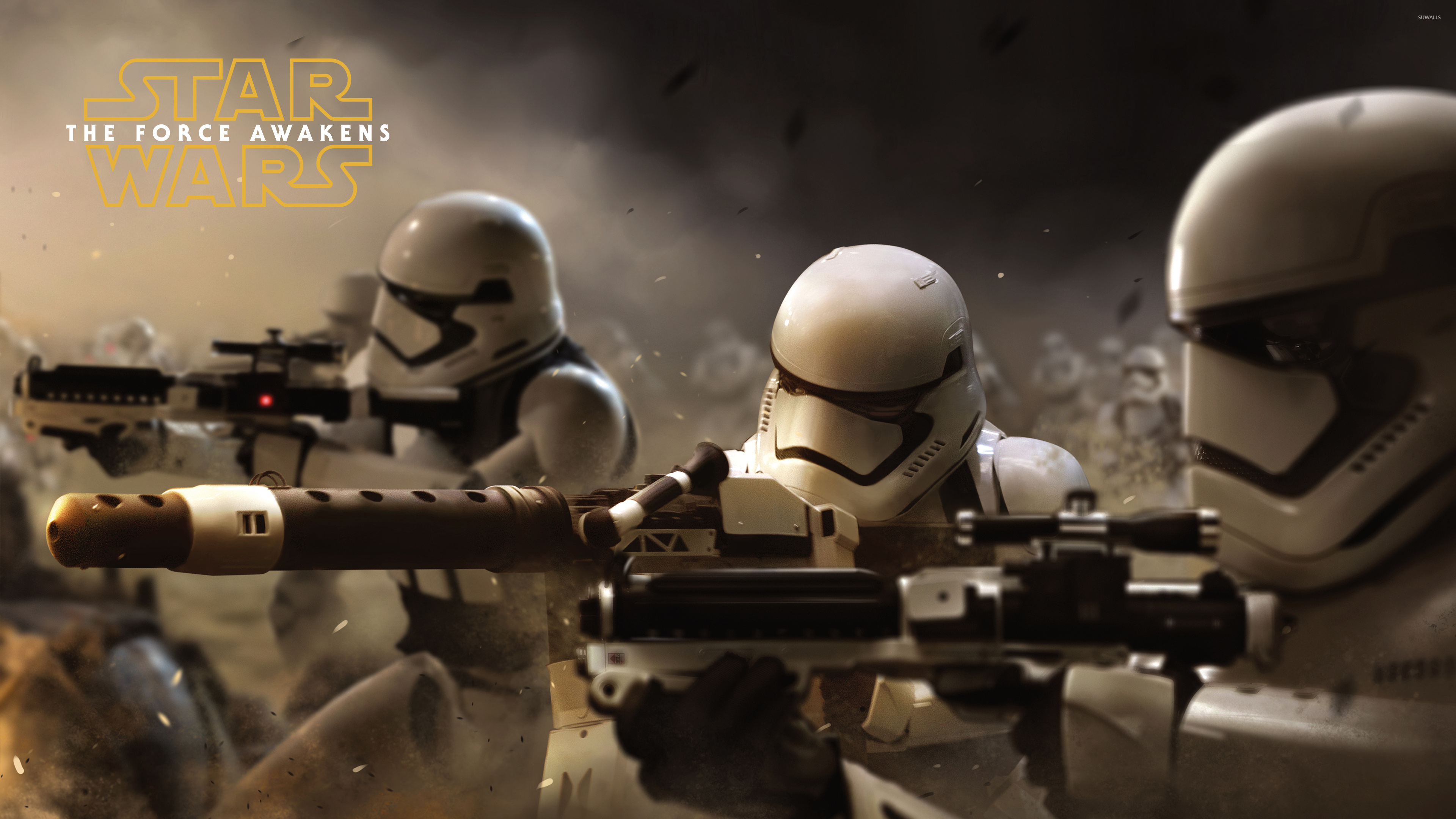 Stormtroopers, The Force Awakens, Wallpaper, Movie, 3840x2160 4K Desktop