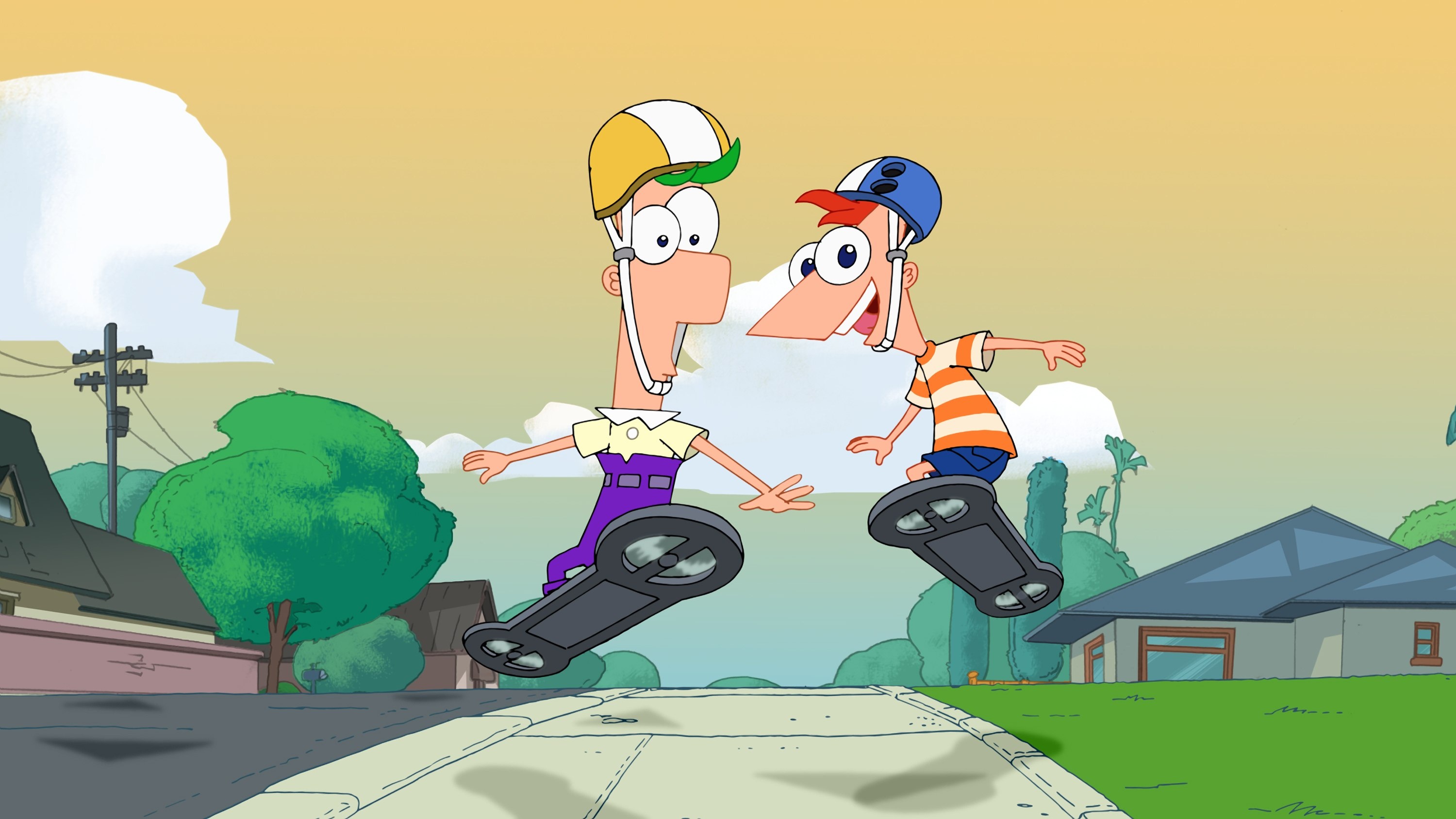 Phineas and Ferb ending, Creators launching Mikey Murphy's Law, 3000x1690 HD Desktop