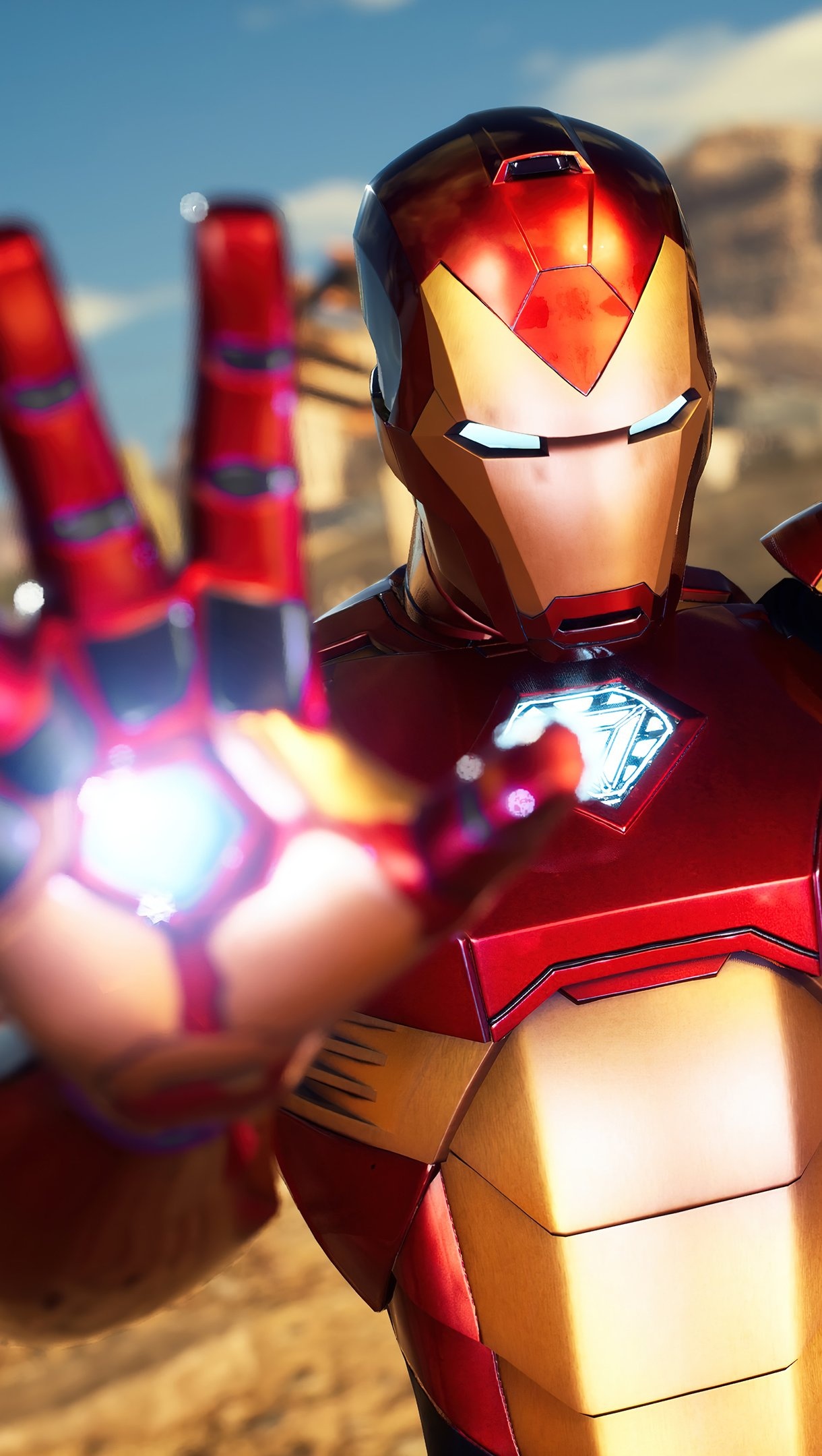 Marvel's Midnight Suns, Iron Man wallpaper, 4K ultra HD, ID8743, 1220x2160 HD Phone