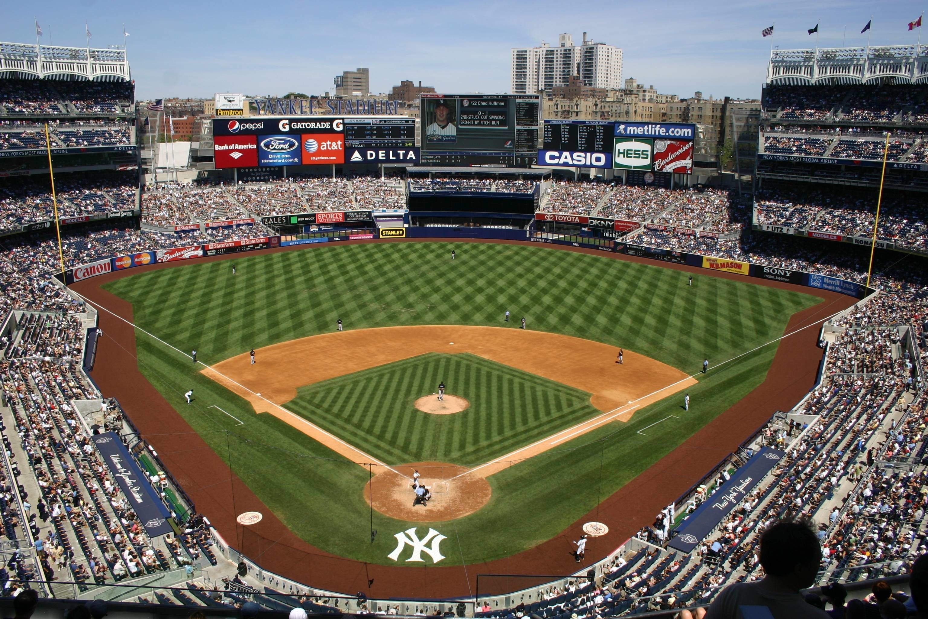 New York Yankees: Yankee Stadium, A baseball stadium located in the Bronx. 3080x2050 HD Wallpaper.