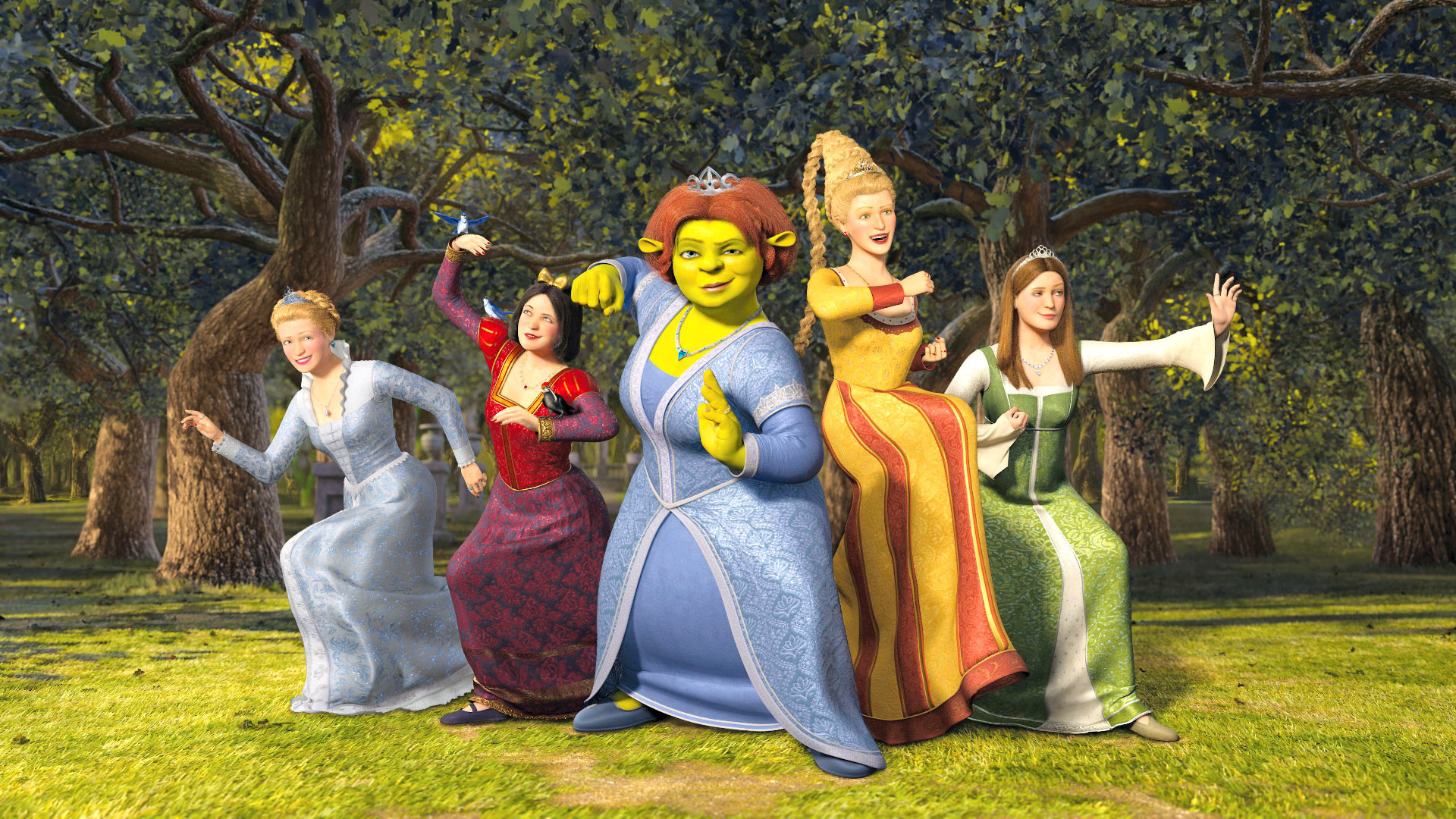Fiona wallpapers, Shrek 2 movie, Animated characters, Magical moments, 1920x1080 Full HD Desktop