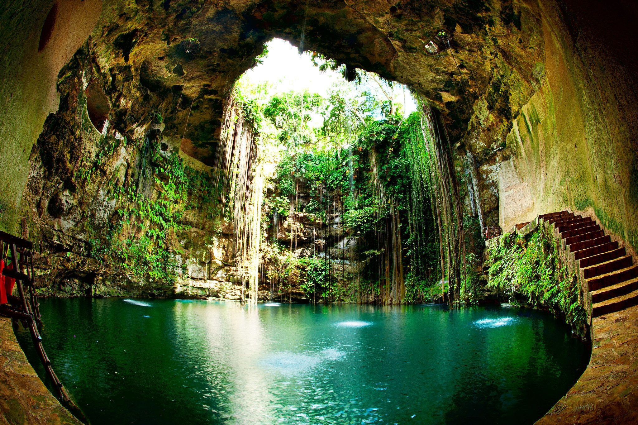 Ik Kil Cenote, Incredible places, Places to visit, 2050x1370 HD Desktop