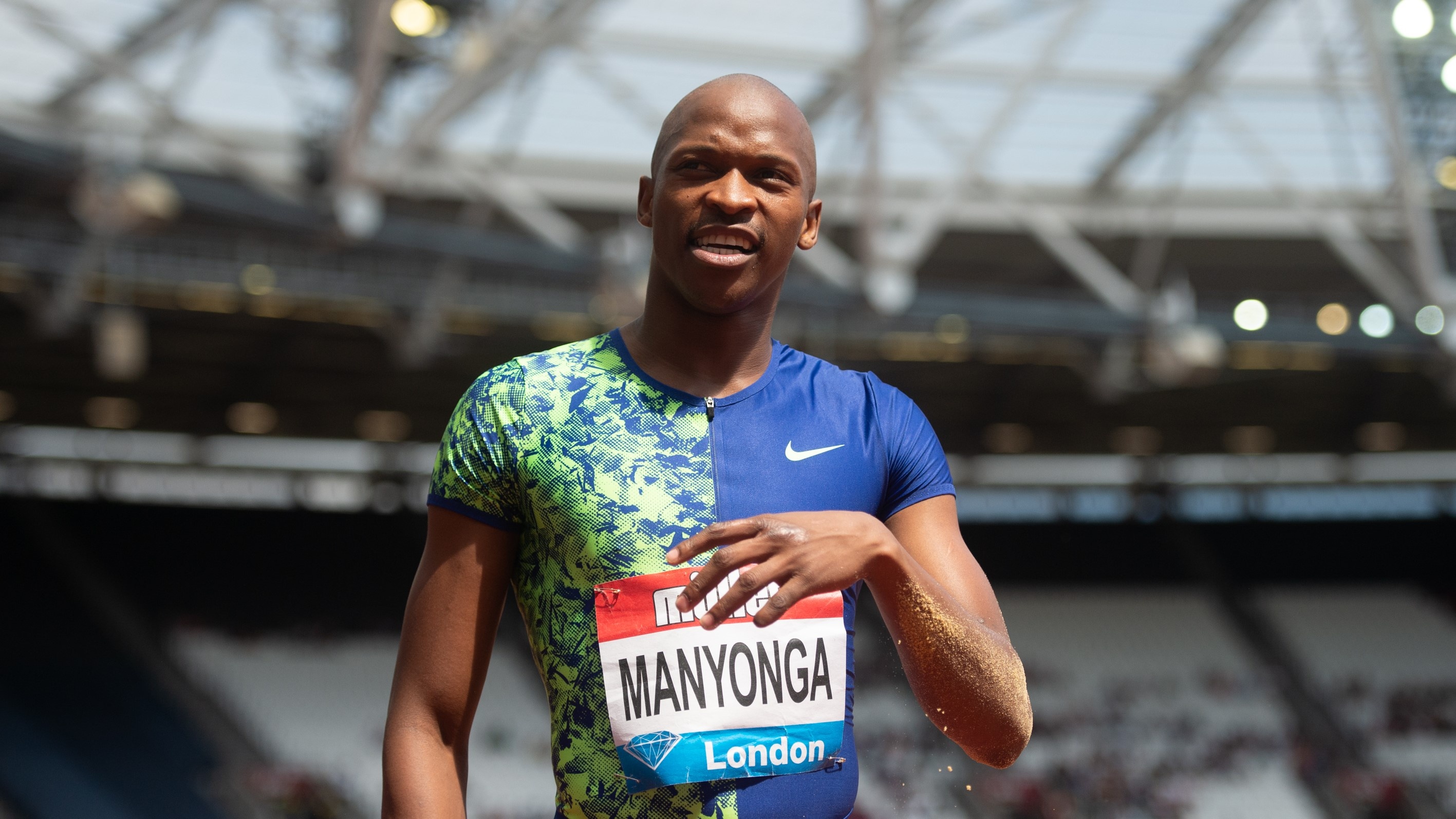 Luvo Manyonga, Long jump champion, Provisional suspension, Athletic integrity, 2840x1600 HD Desktop