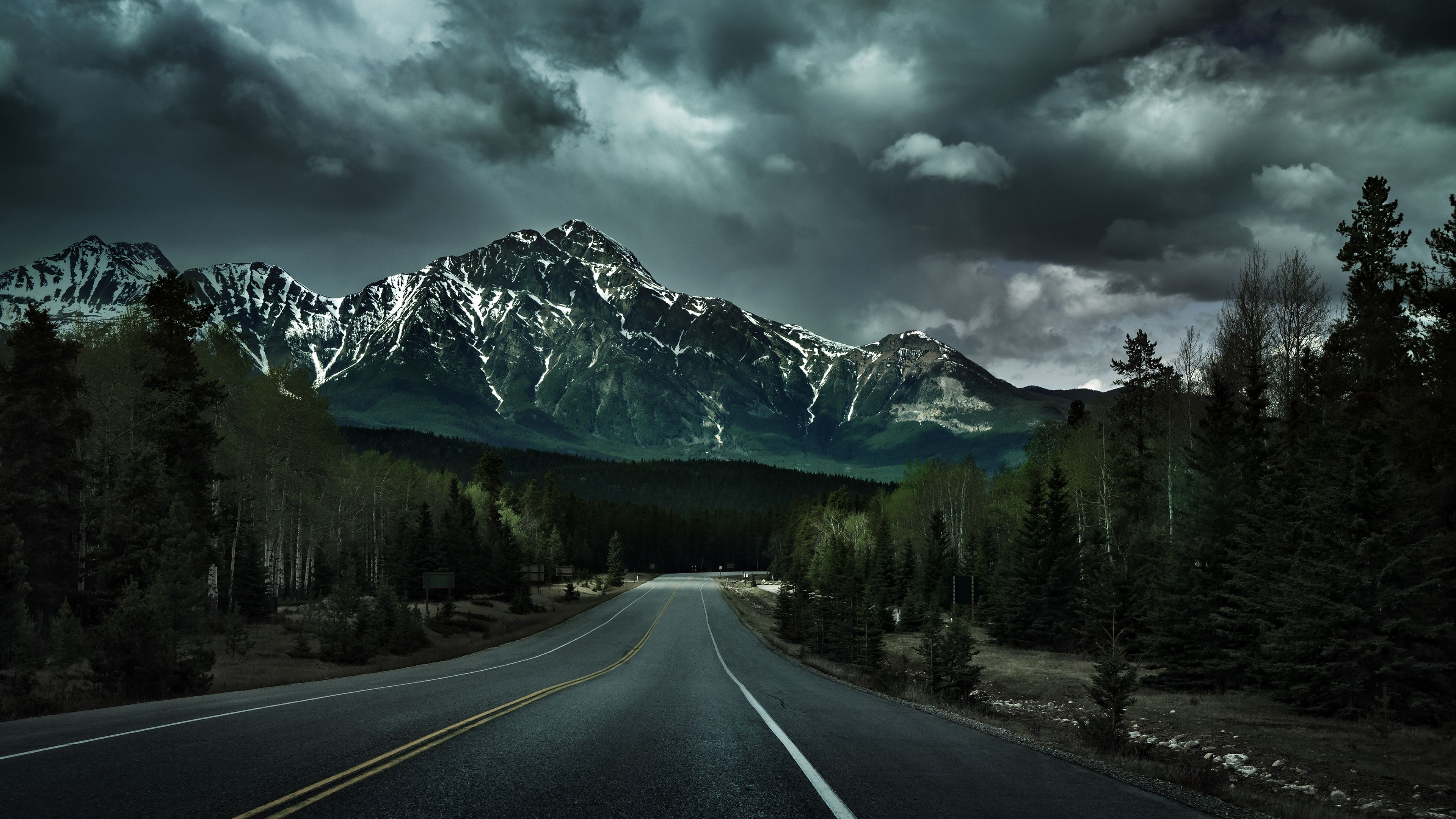 Man made road, Popular backgrounds, Top wallpapers, Highway travels, 3840x2160 4K Desktop