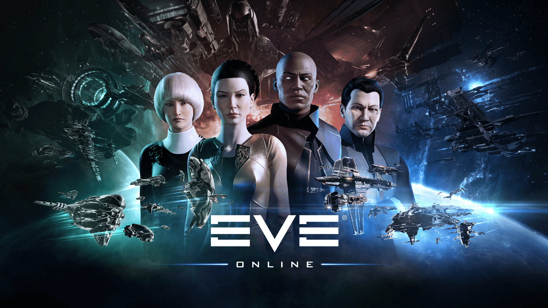 EVE Online, Largest space MMO, Coming to Epic, 1920x1080 Full HD Desktop