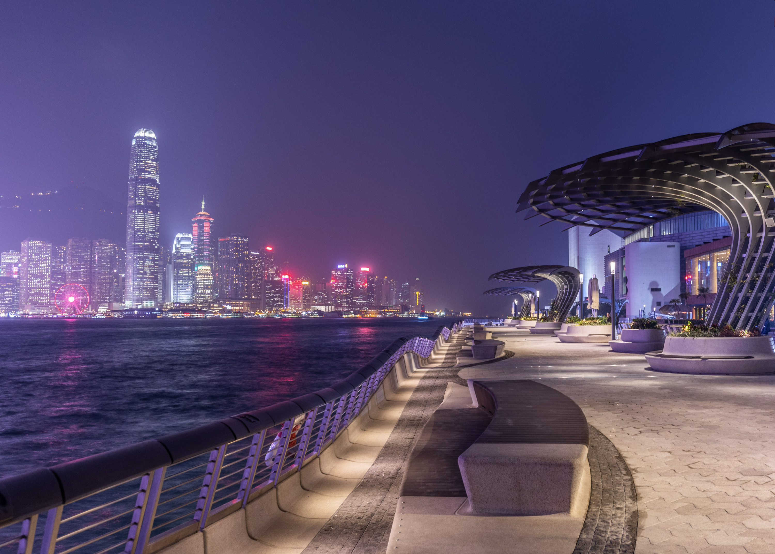 Avenue of Stars, Tsim Sha Tsui, Hong Kong attractions, Famous landmark, 3000x2150 HD Desktop